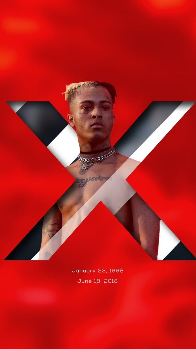 680x1200 XXXTentacion Red Wallpaper, Phone