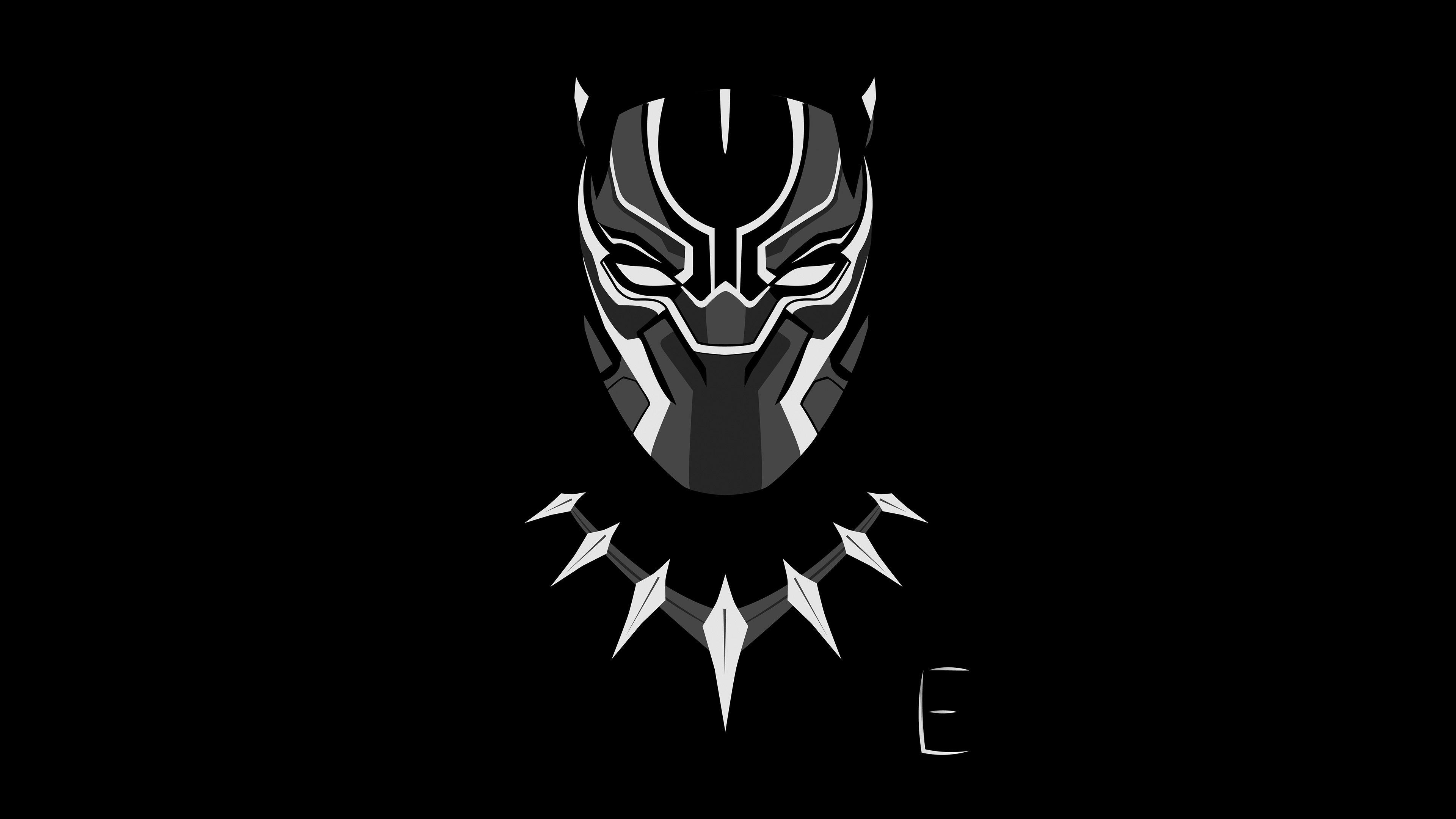 3840x2160 Black Panther Minimalism 4k, HD Artist, 4k Wallpaper, Image, Desktop