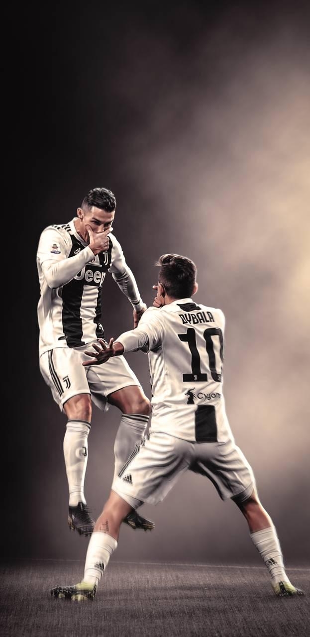 630x1280 Ronaldo and Dybala Wallpaper, Phone