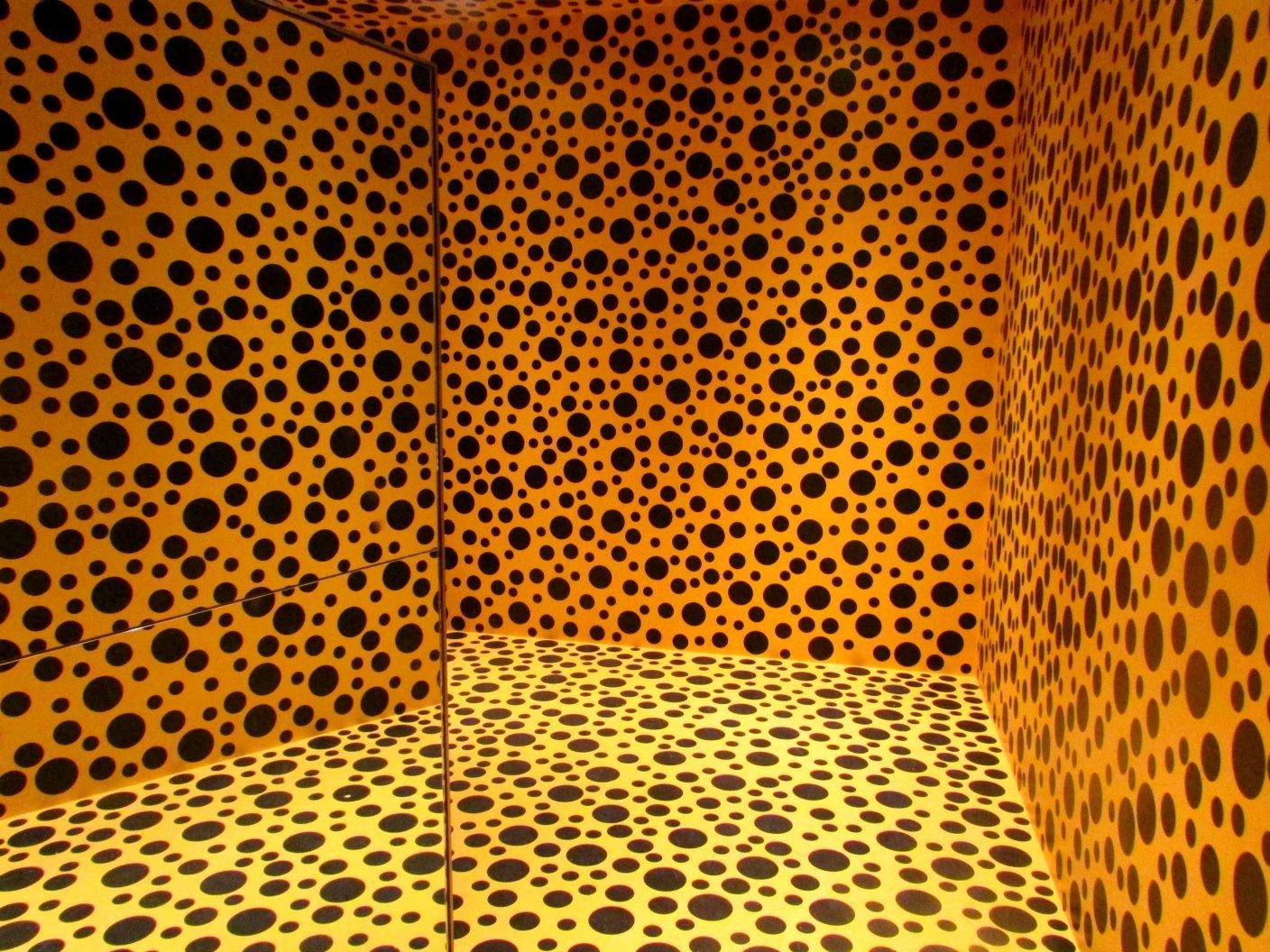 1410x1060 Yayoi Kusama In Infinity Modern Museet Infinity Room 3, Desktop