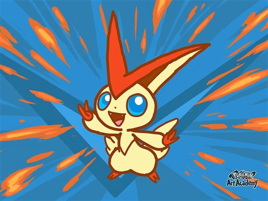 1030x770 Pokemon Art Academy: Victini, Desktop