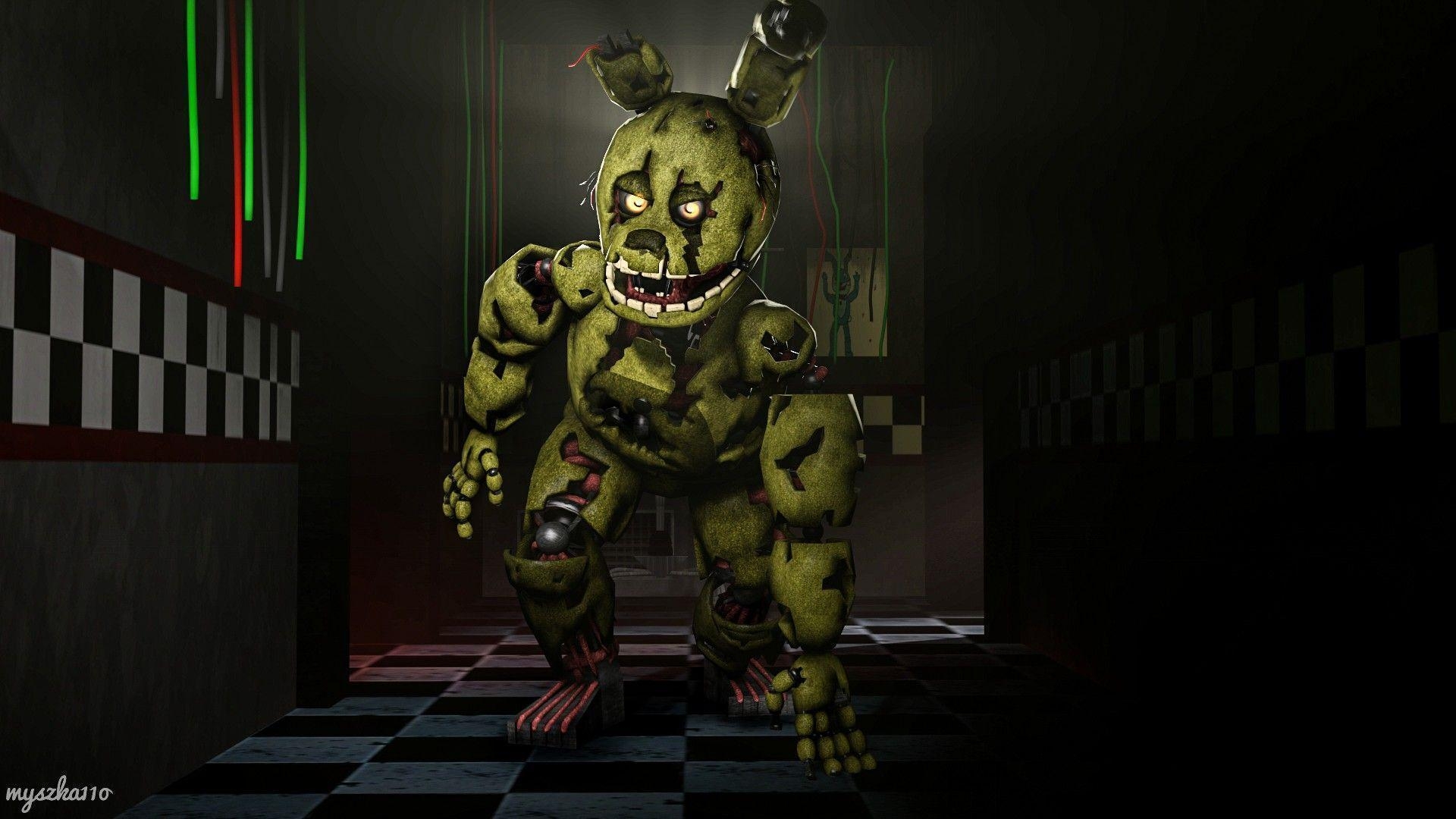 1920x1080 No More Mr. Nice Guy (Springtrap SFM Wallpaper), Desktop