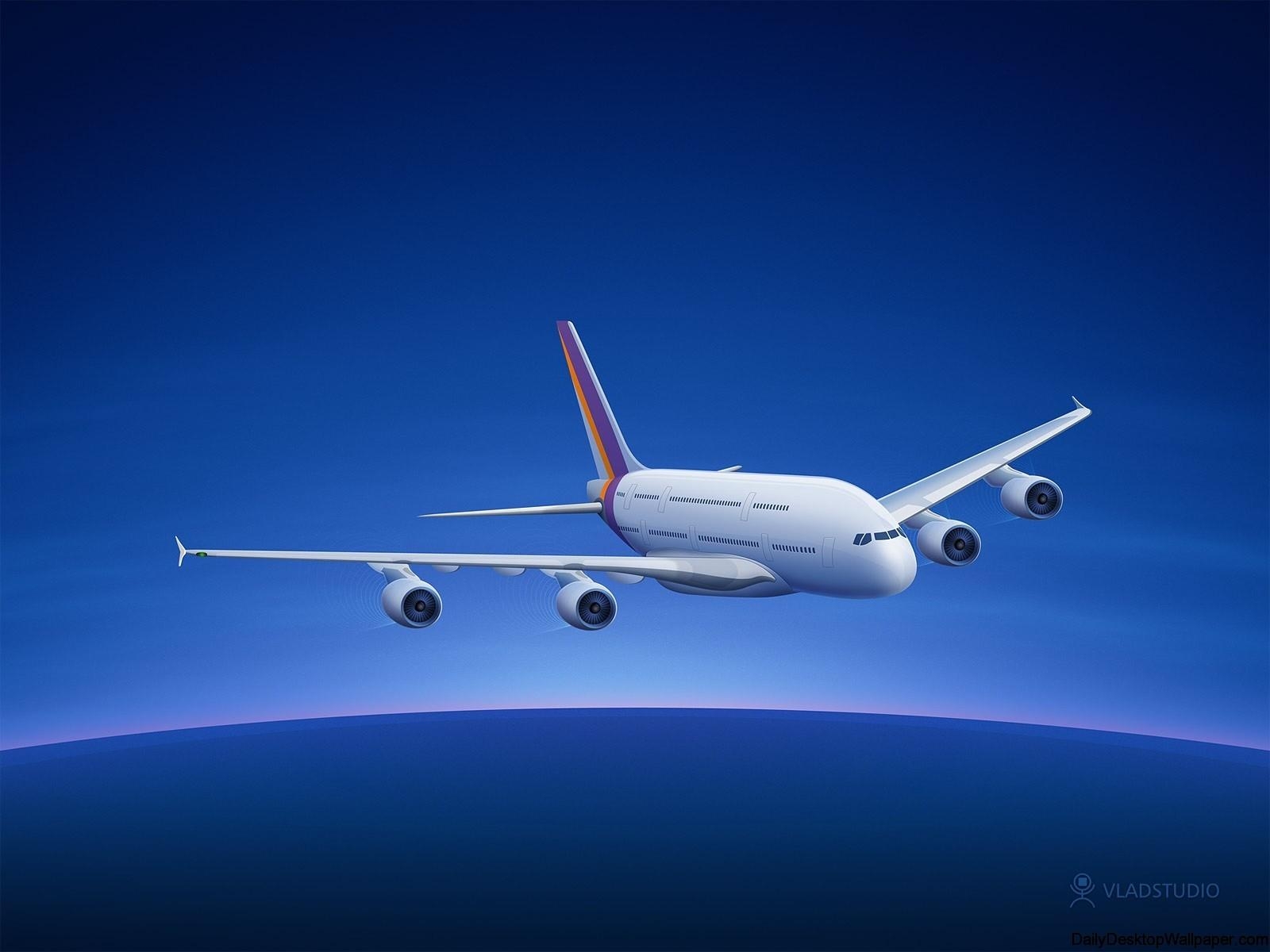 1600x1200 Airbus A380 wallpaper, Desktop