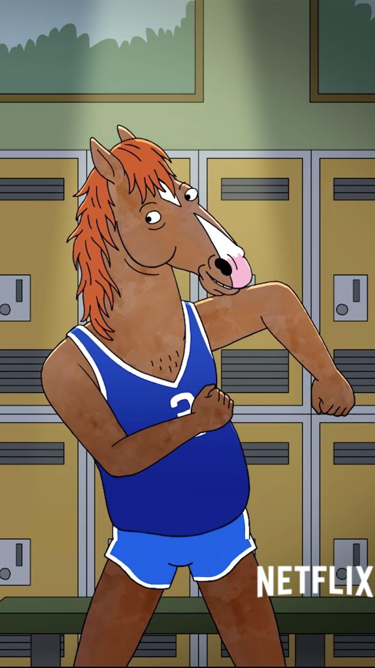 1250x2210 Wallpaper HD iPhone Bojack Horseman dancing, Phone