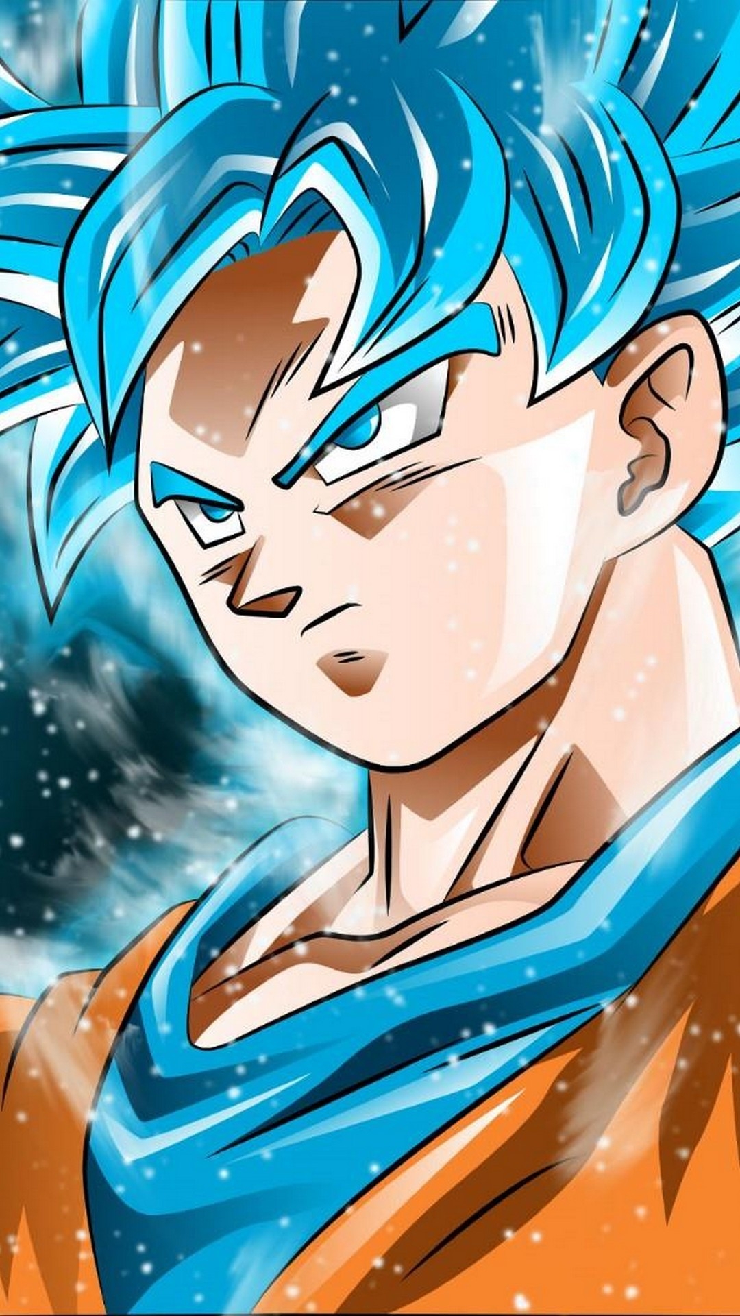 1080x1920 SSJ Blue Wallpaper, Phone