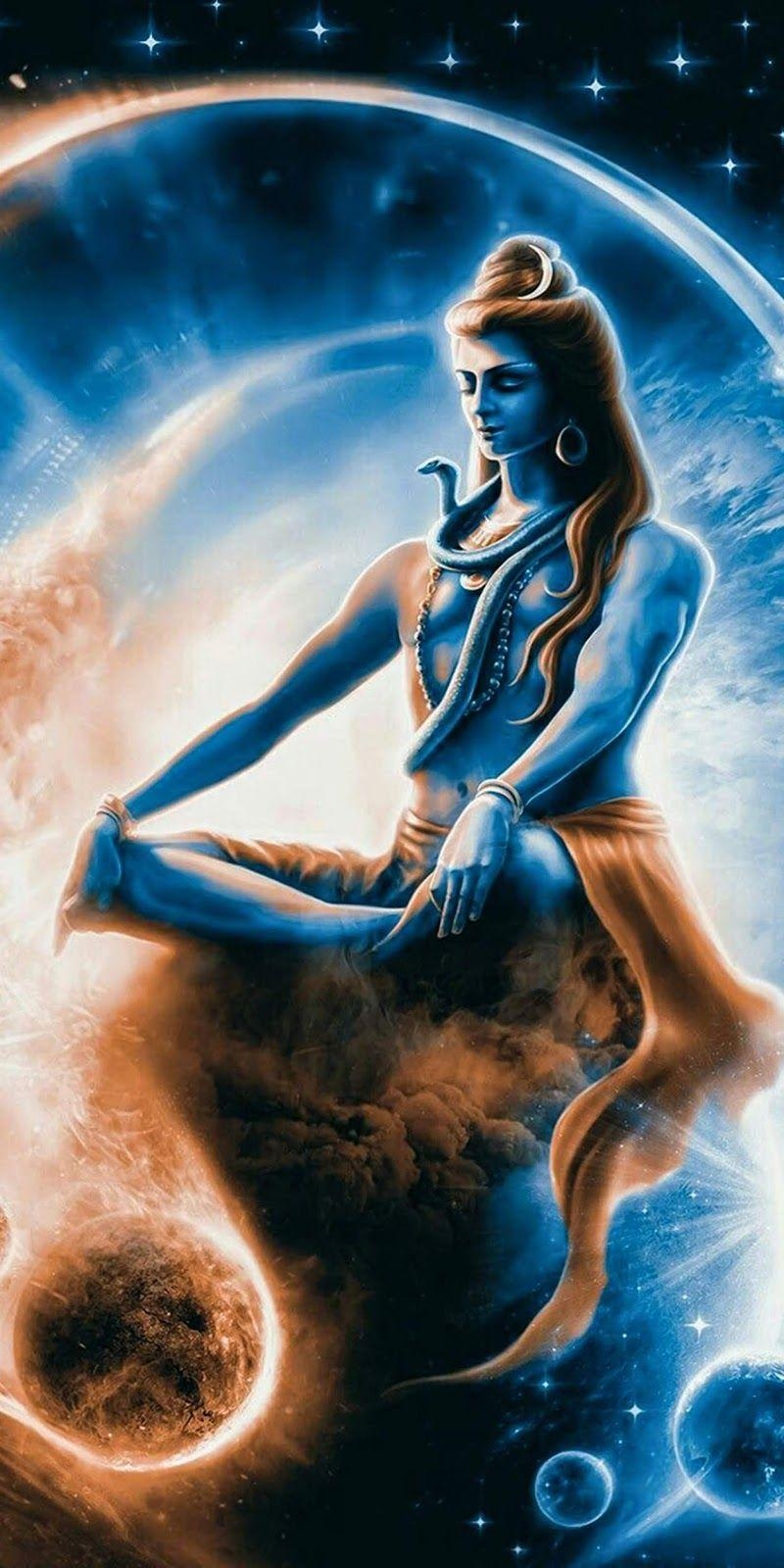 800x1600 Lord Shiva in Tapas art mobille wallpaper. Lord shiva HD, Phone