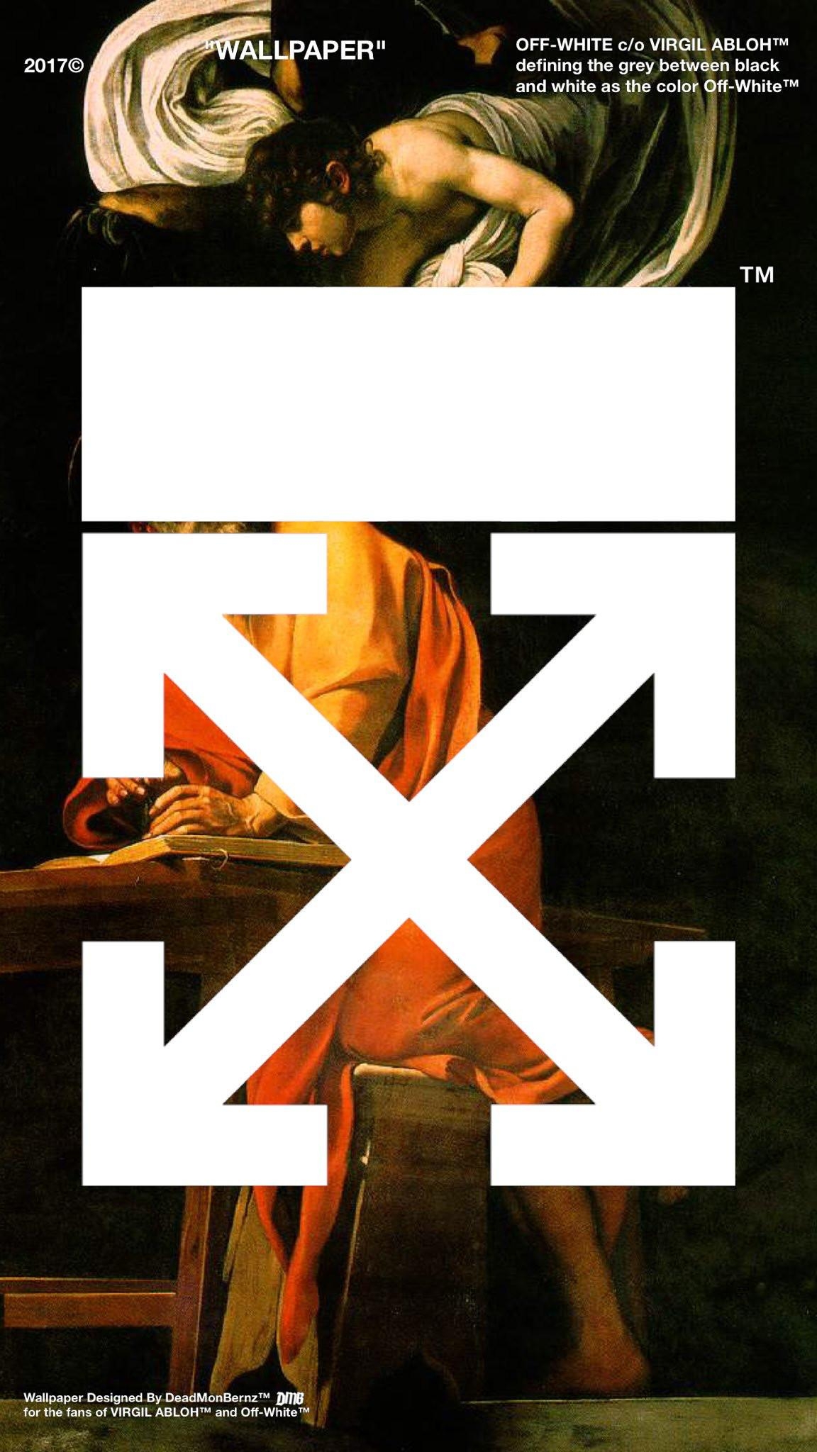 1160x2050 Off White Wallpaper, Phone