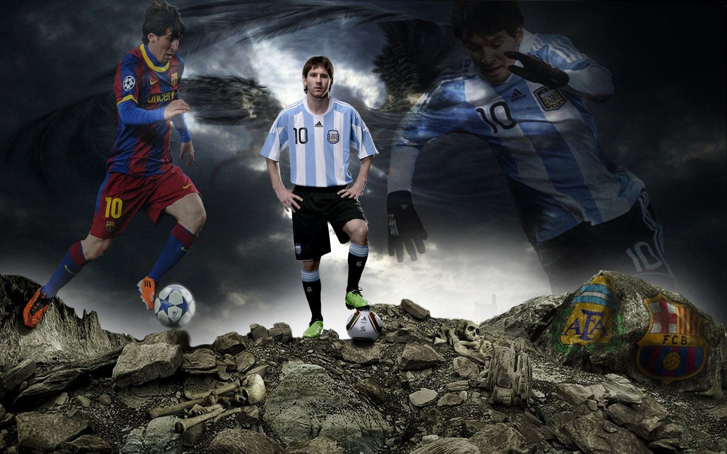 1440x900 Lionel Messi Argentina Wallpaper, Desktop