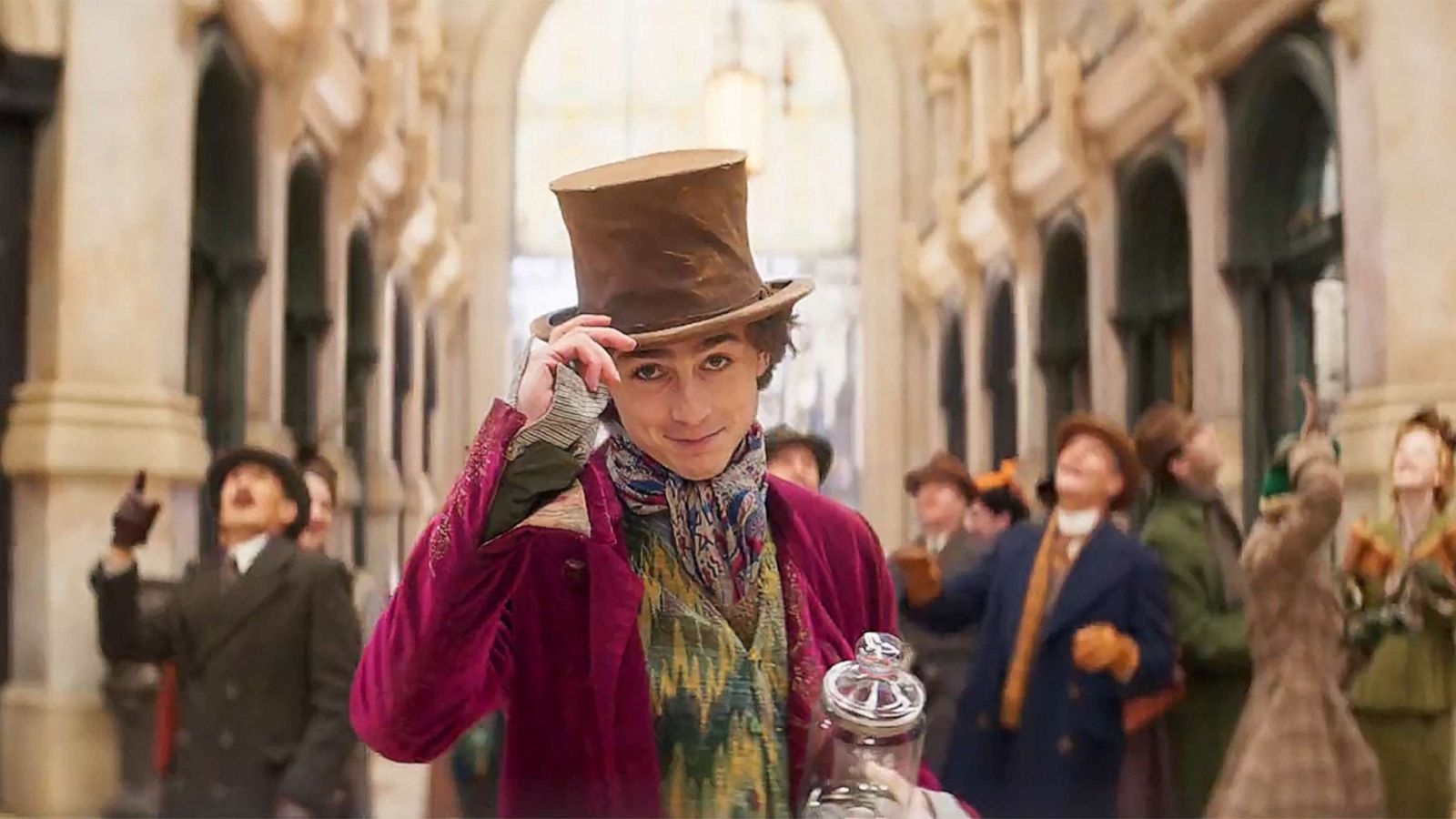 1600x900 Willy Wonka in 1st 'Wonka' trailer, Desktop