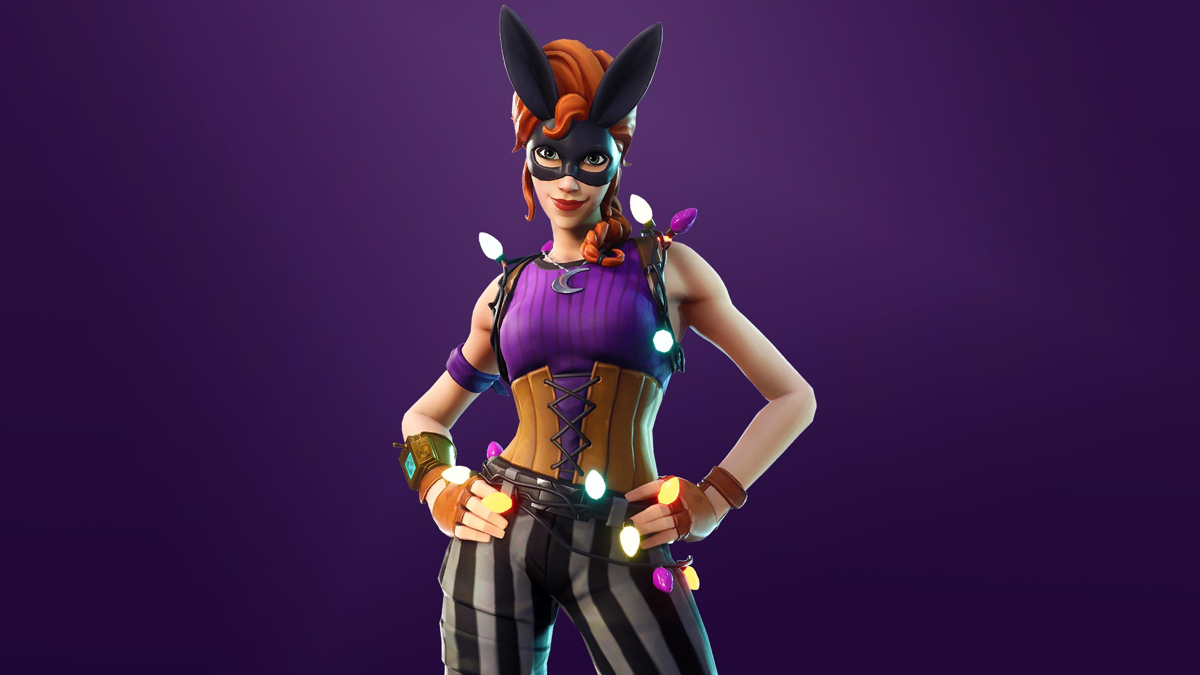 3840x2160 Bunnymoon Fortnite wallpaper, Desktop