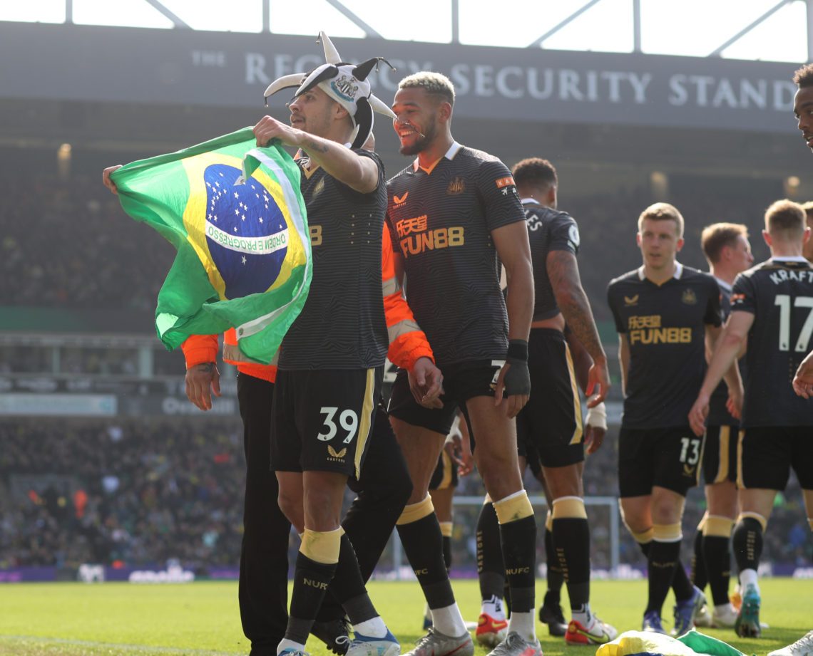 1140x930 Bruno Guimarães sends message to Newcastle legend Alan Shearer, Desktop