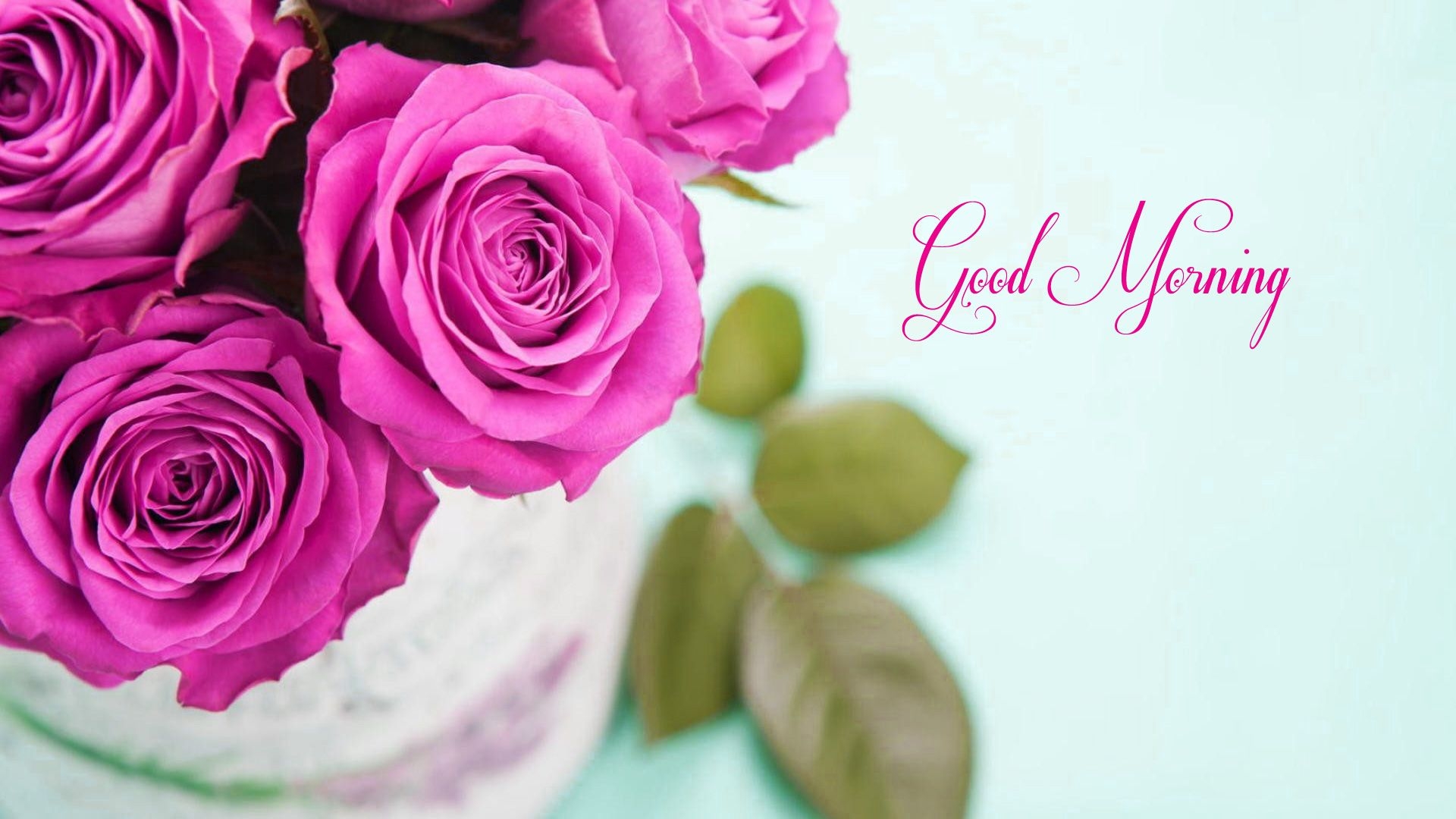 1920x1080 Good Morning Flowers With Messages. Good Morning Flowers Image & Good Morning Wishes, Desktop