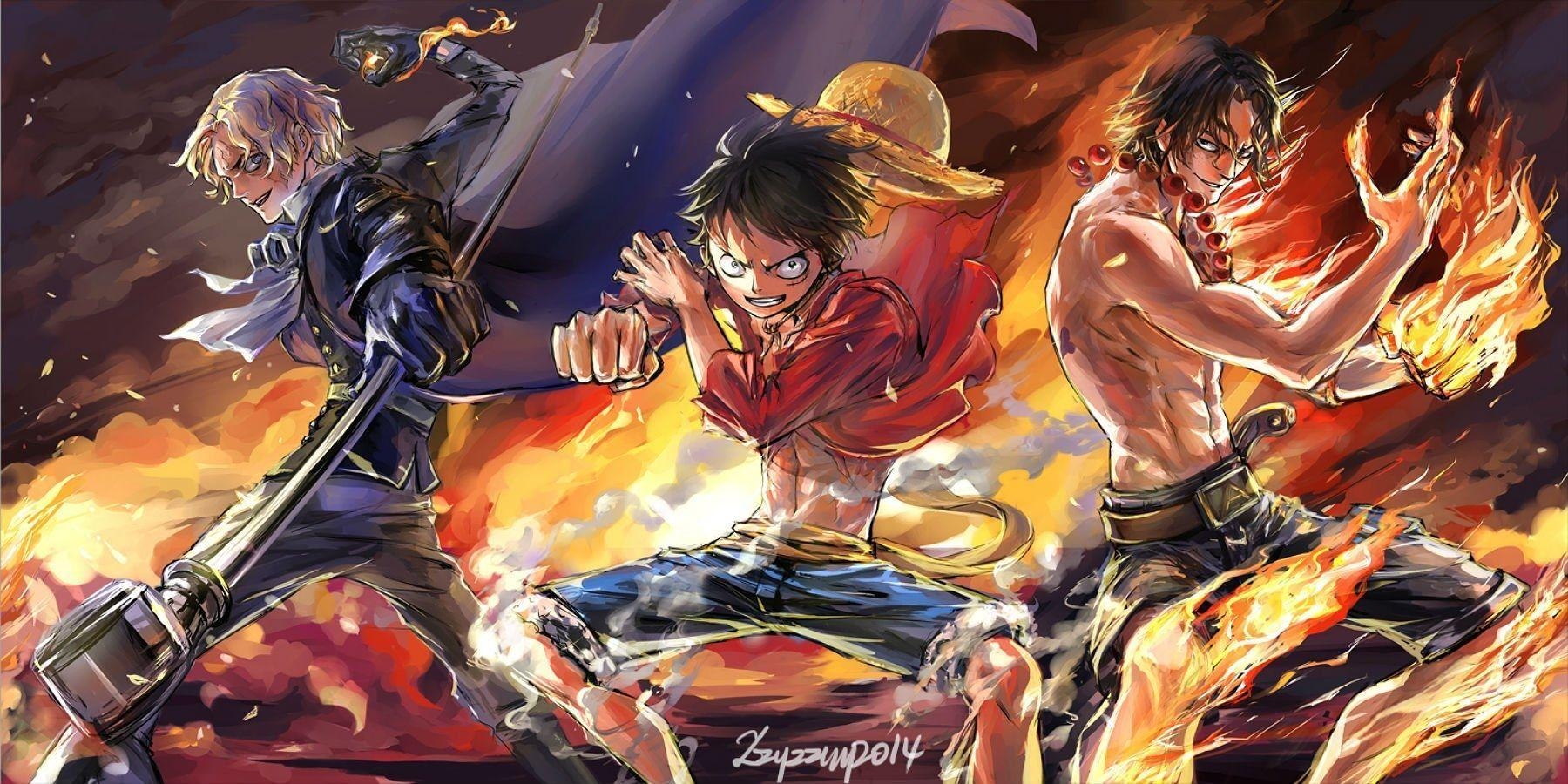 1800x900 2375 One Piece HD Wallpaper and Background Image, Dual Screen