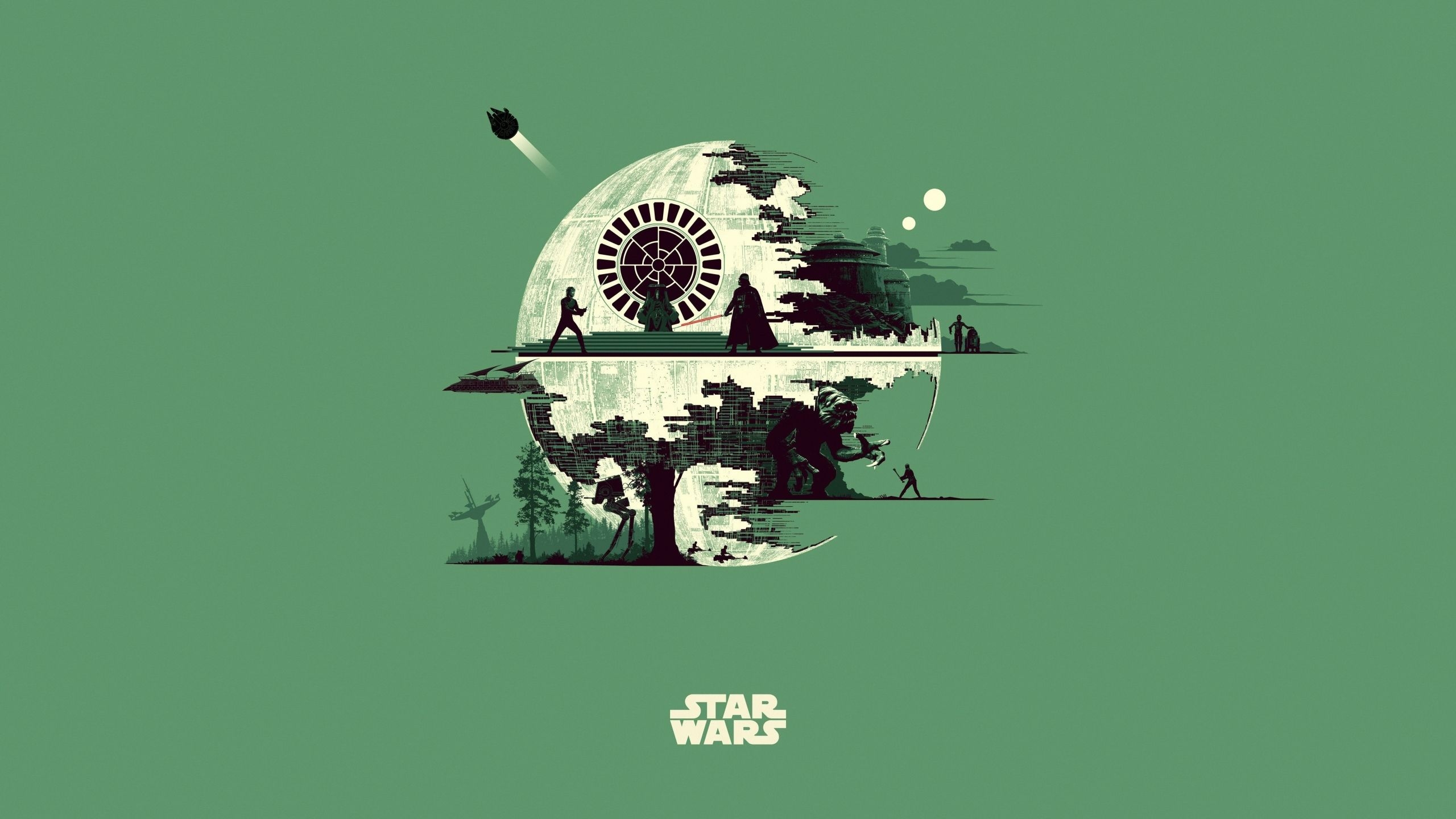 2560x1440 Star Wars Skywalker Saga Minimal 1440P Resolution, Desktop