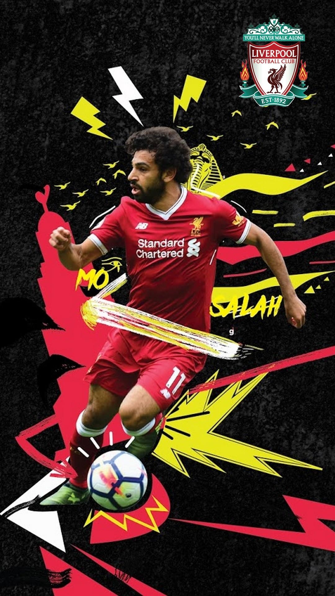 1080x1920 Free download Mohamed Salah Picture Wallpaper Android 2019, Phone