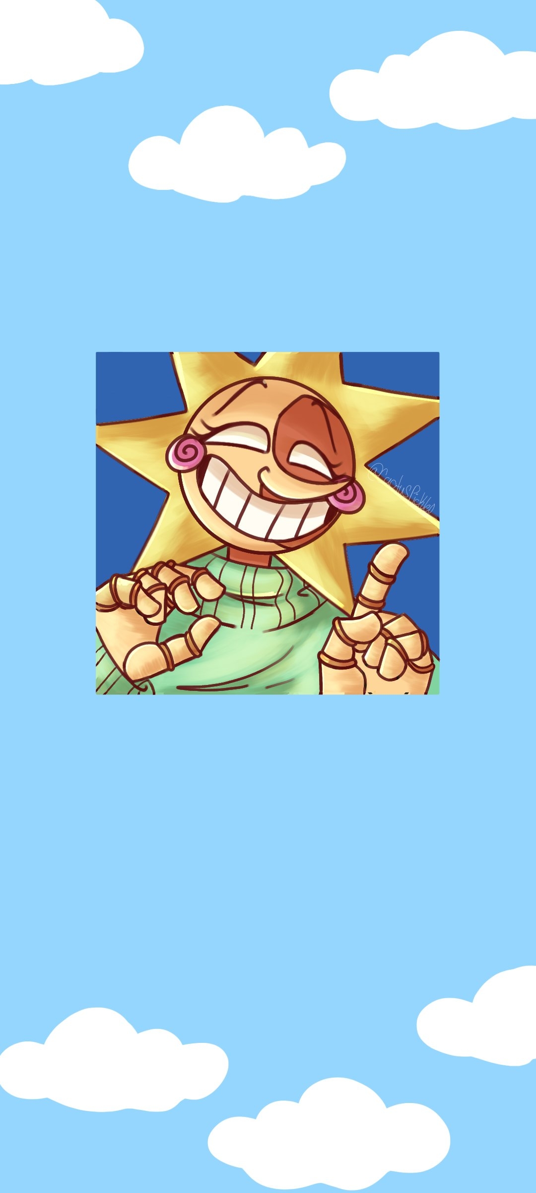 1080x2400 A Prickly Pickle And Sun Wallpaper Pfp This Was Really Just For Me, But Here☀️, Phone