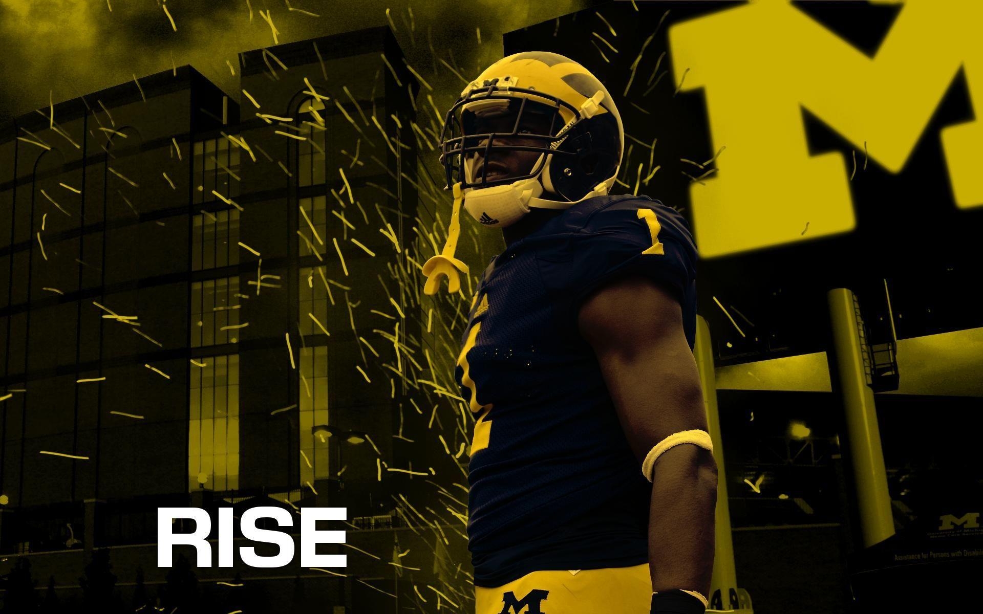 1920x1200 Free Michigan Wolverines Football Wallpaper. wallpaper in 2018, Desktop