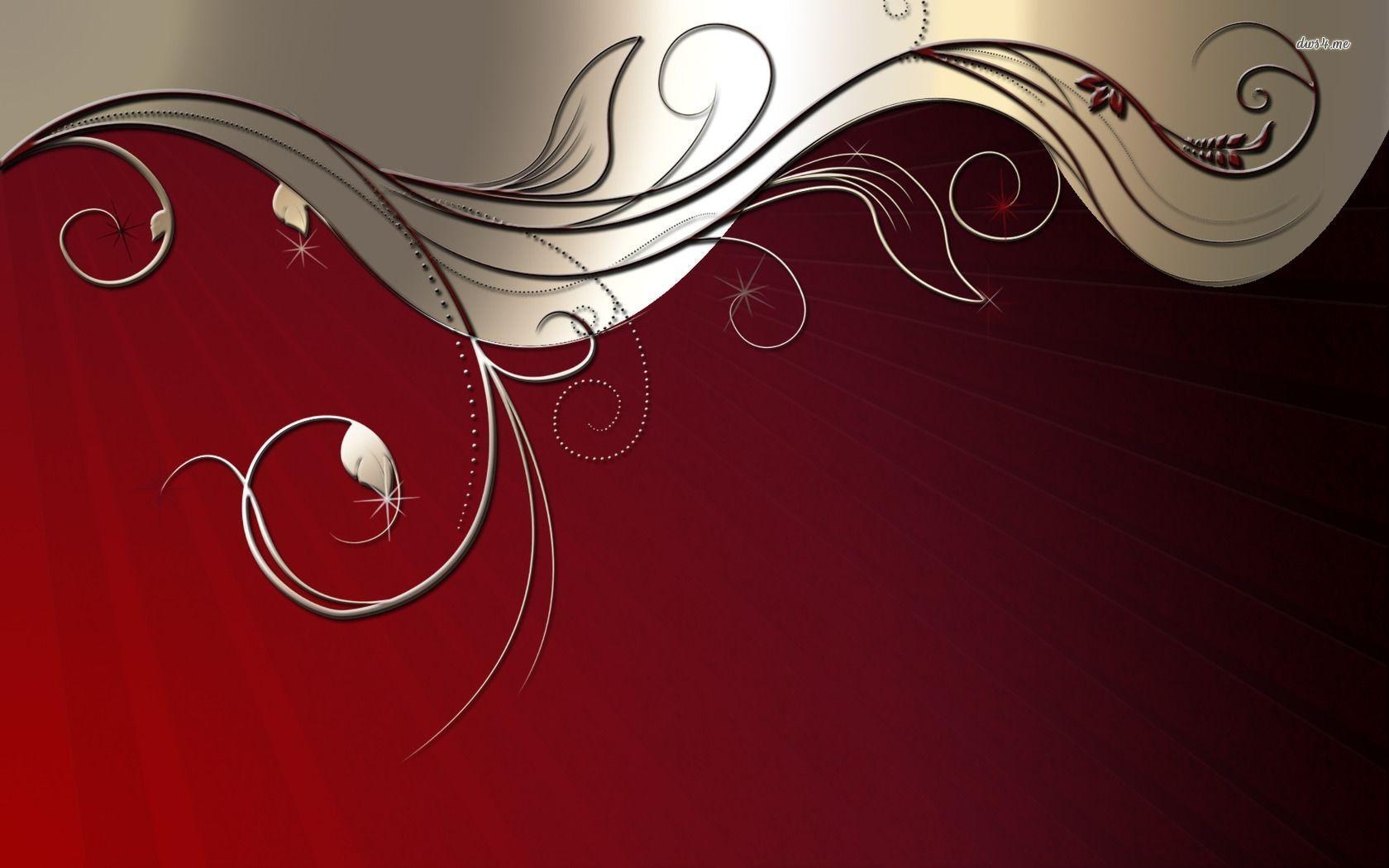 1680x1050 Red Swirls wallpaper wallpaper - #, Desktop