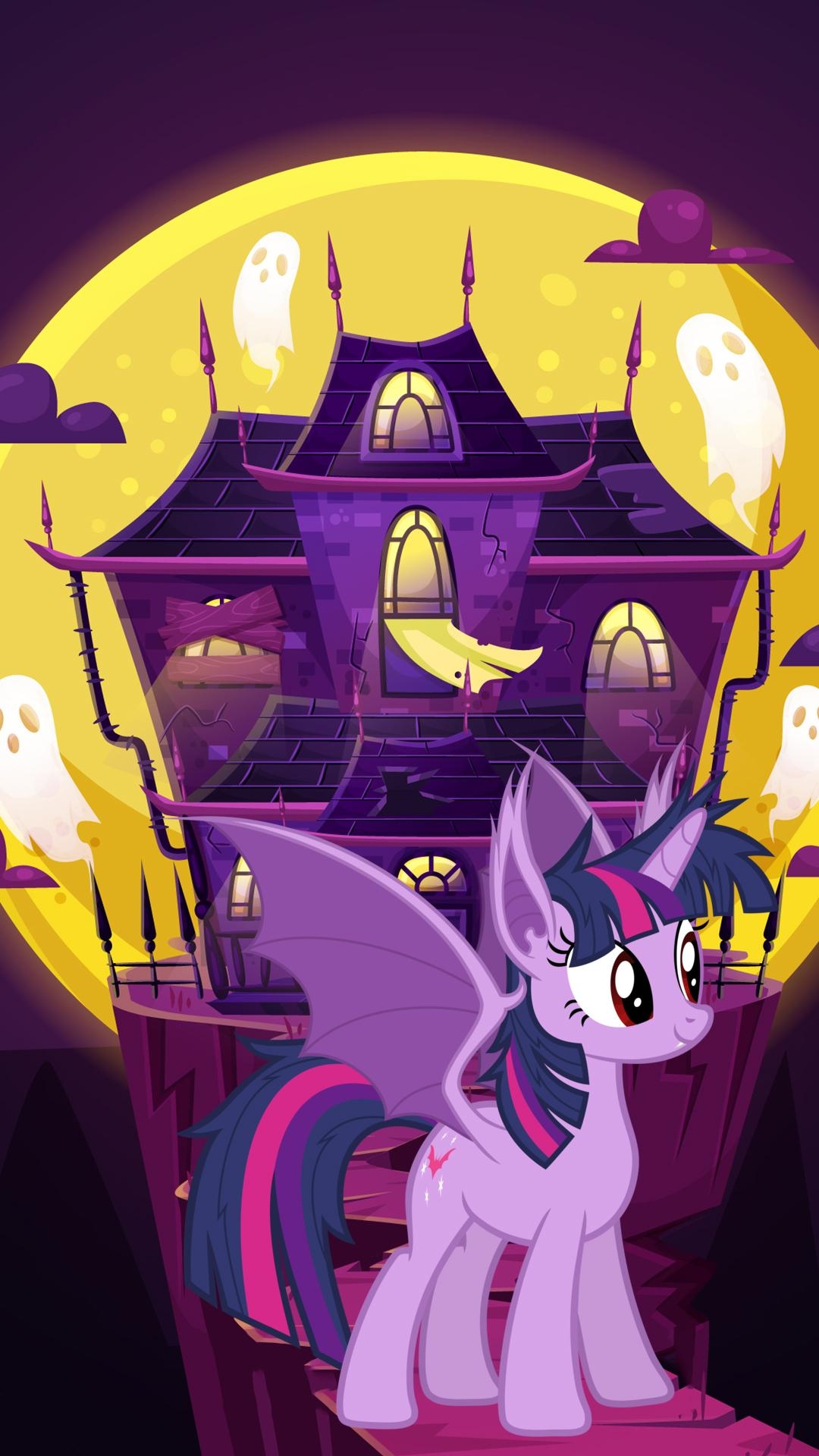 1080x1920 Cute Halloween Phone wallpaper with My Little Ponies as, Phone