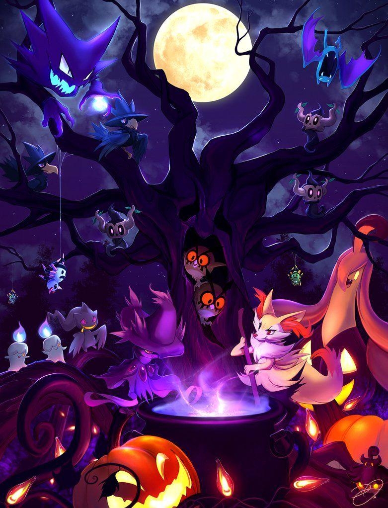 790x1030 Pokemon Halloween Wallpaper Free Pokemon Halloween, Phone