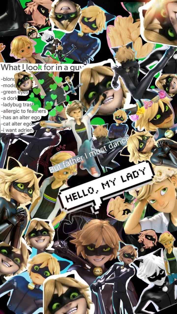 720x1280 Chat Noir Adrien Agreste Wallpaper By Me, Phone