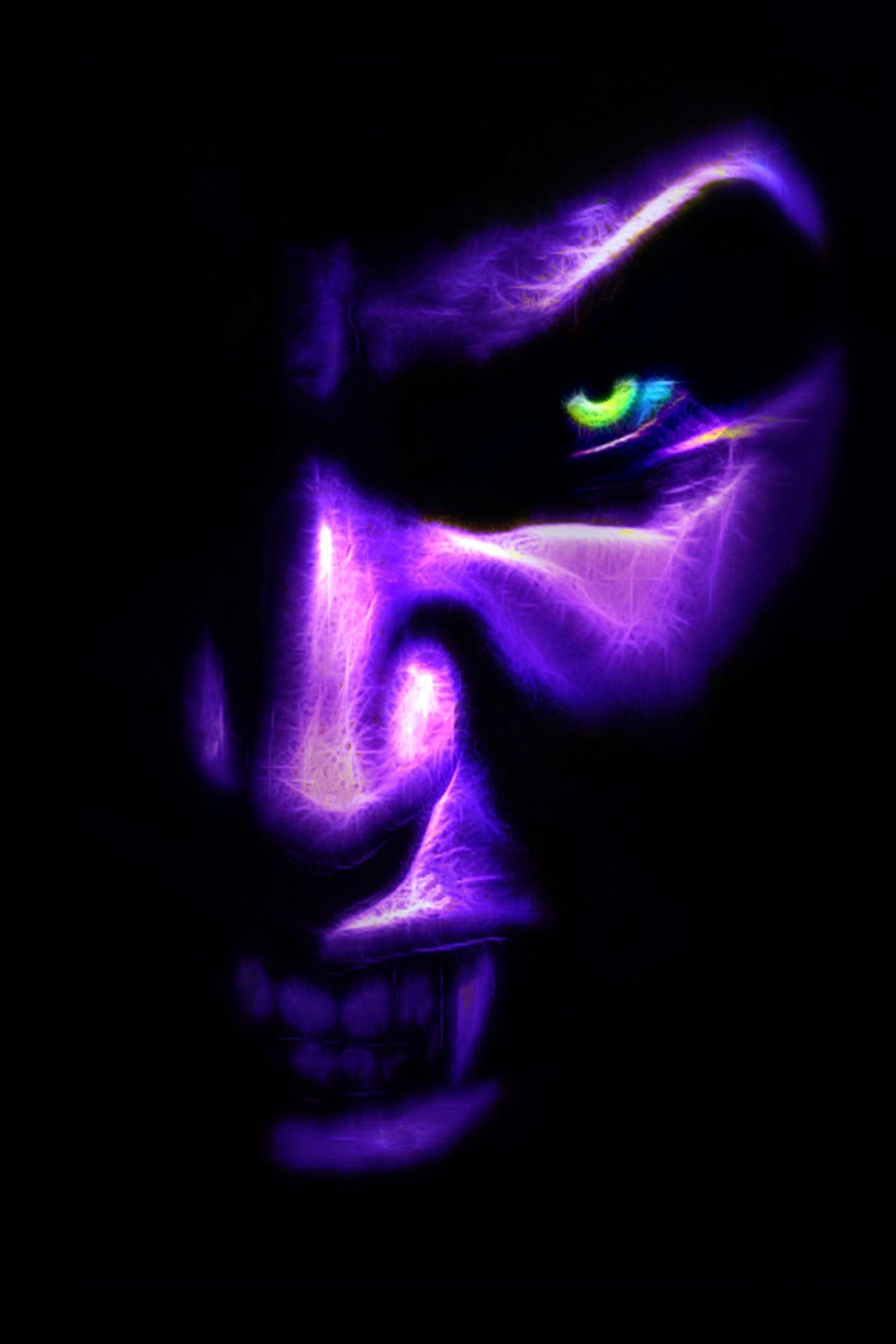 1280x1920 Purple Monster Wallpaper, Phone