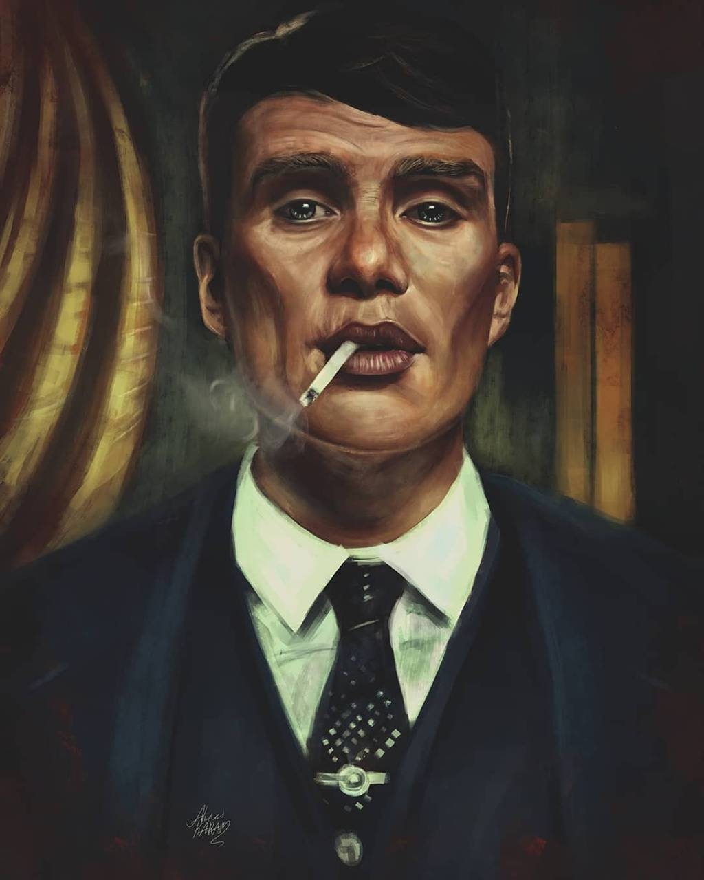 1030x1280 Tommy Shelby wallpaper, Phone