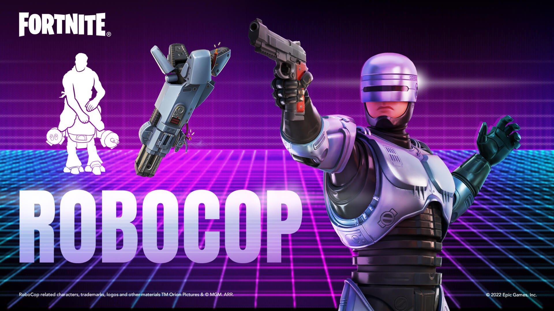 1920x1080 Robocop Fortnite wallpaper, Desktop