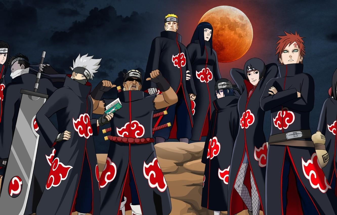 1340x850 Wallpaper Naruto, anime, ninja, Akatsuki, manga, shinobi, Naruto, Desktop