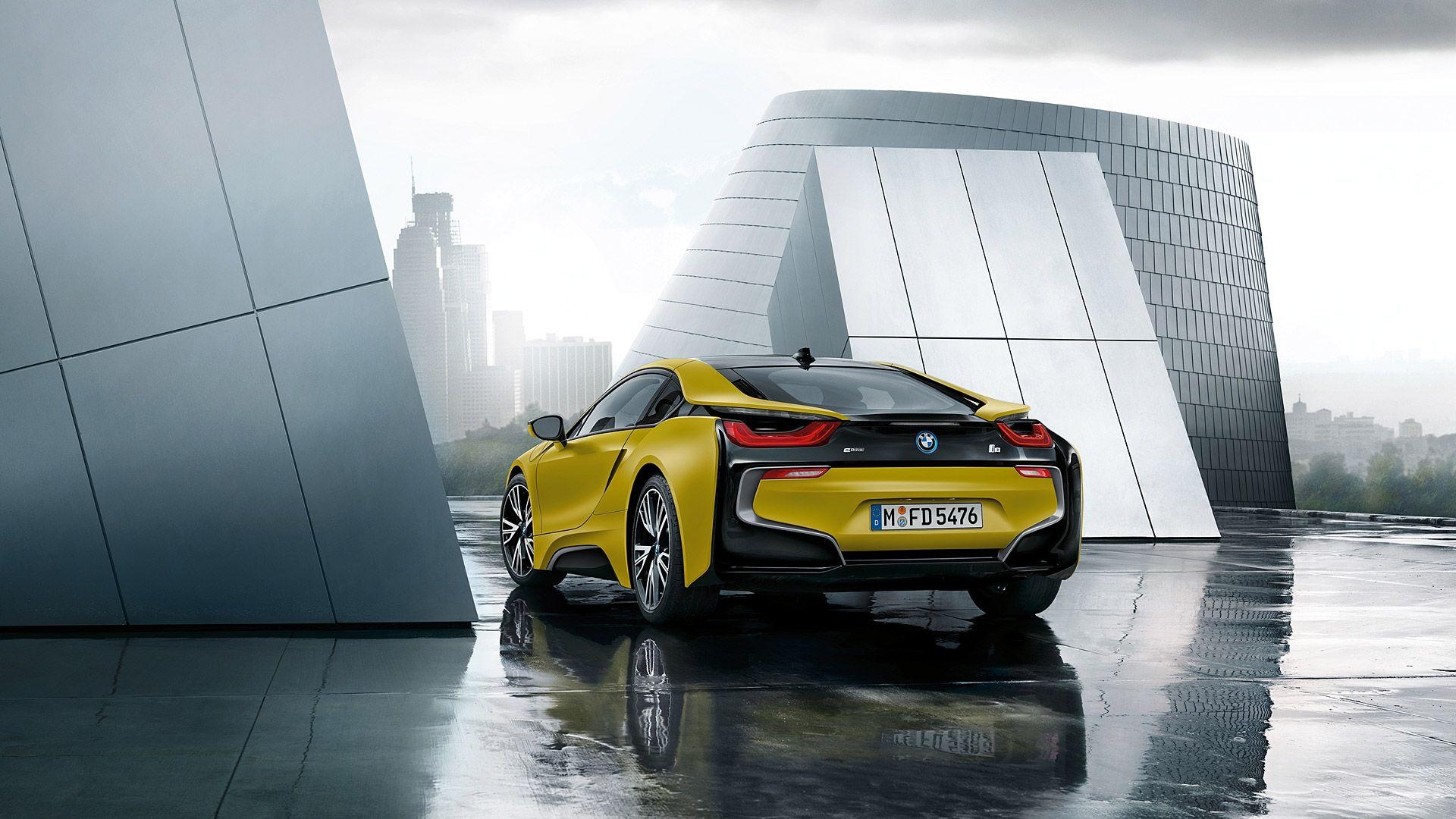 1920x1080 BMW i8 Protonic Frozen Yellow Wallpaper & HD Image, Desktop