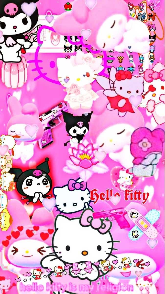 680x1200 Y2K Wallpaper HD 7. Hello kitty wallpaper, Hello kitty iphone wallpaper, Kitty wallpaper, Phone