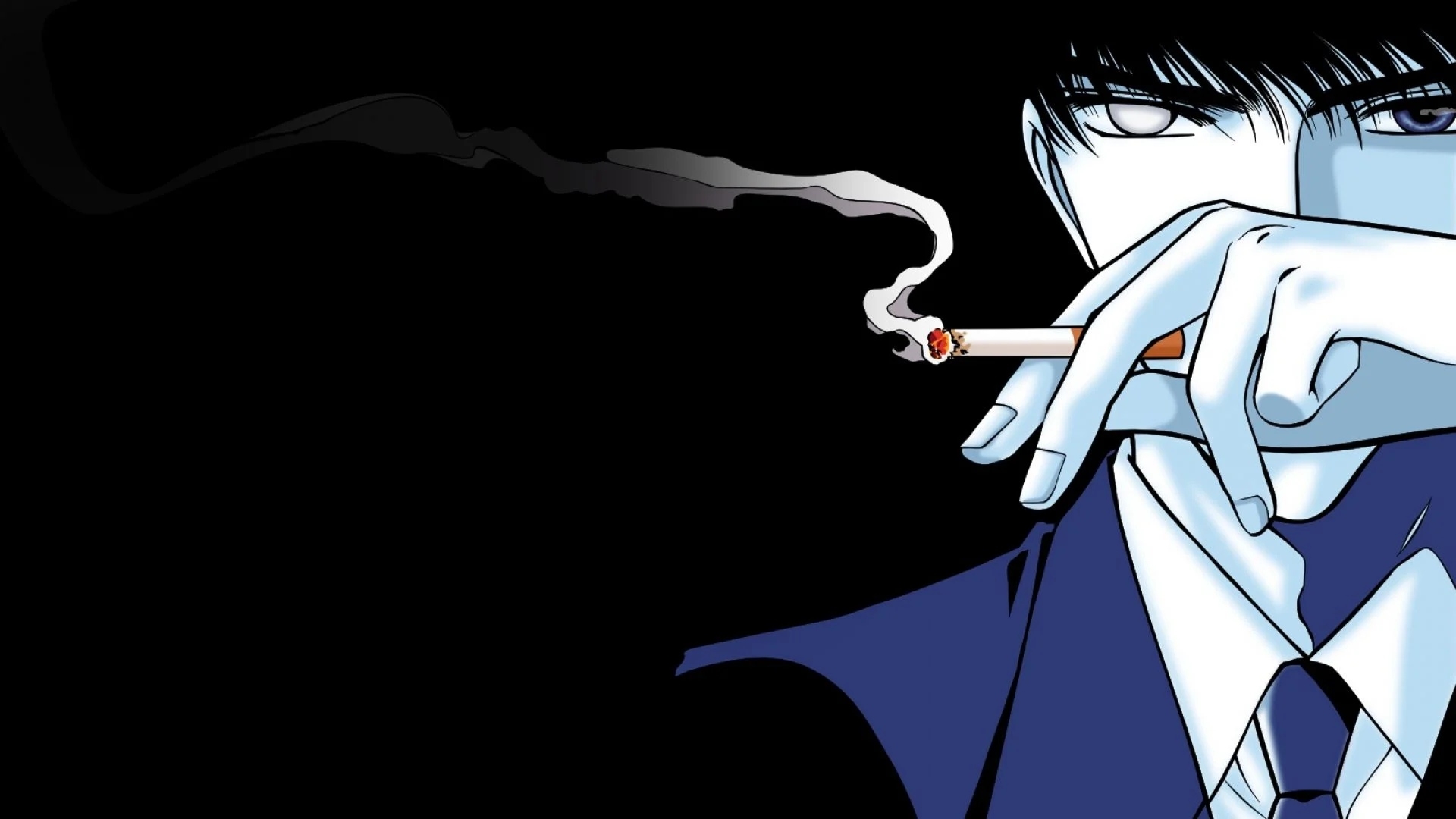 1920x1080 Anime boy smoking Wallpaper Download, Desktop