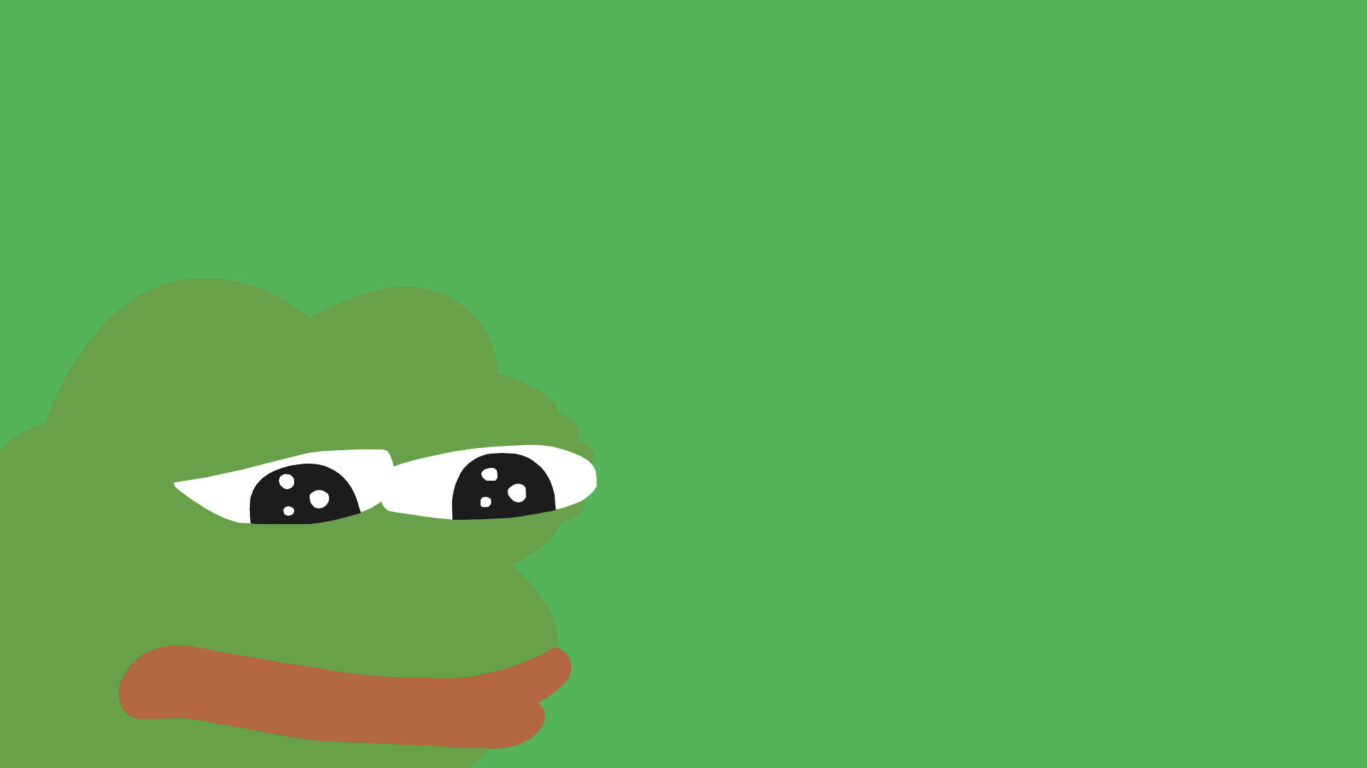 1920x1080 Pepe The Frog Minimalist Art Wallpaper, Desktop