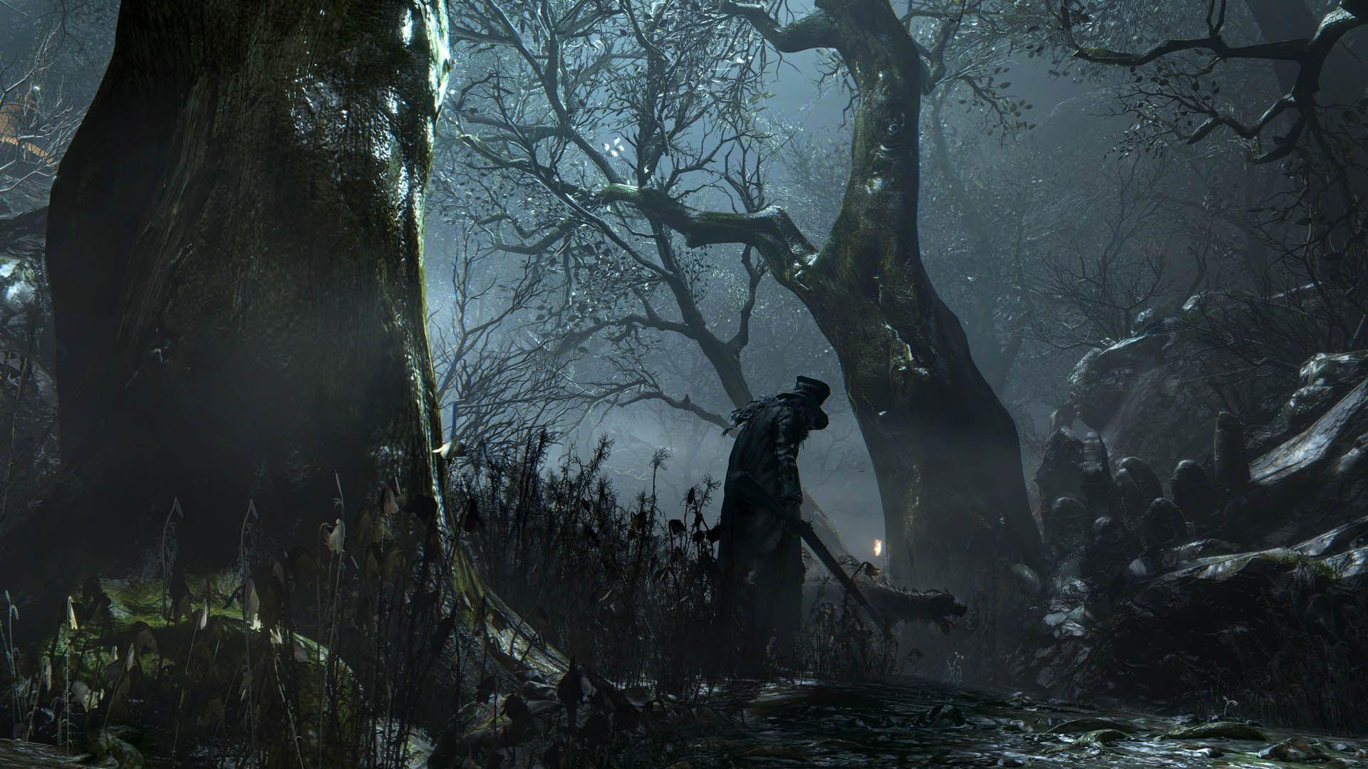 1920x1080 Bloodborne Dangerous Forest  wallpaper. Worlds Apart, Desktop