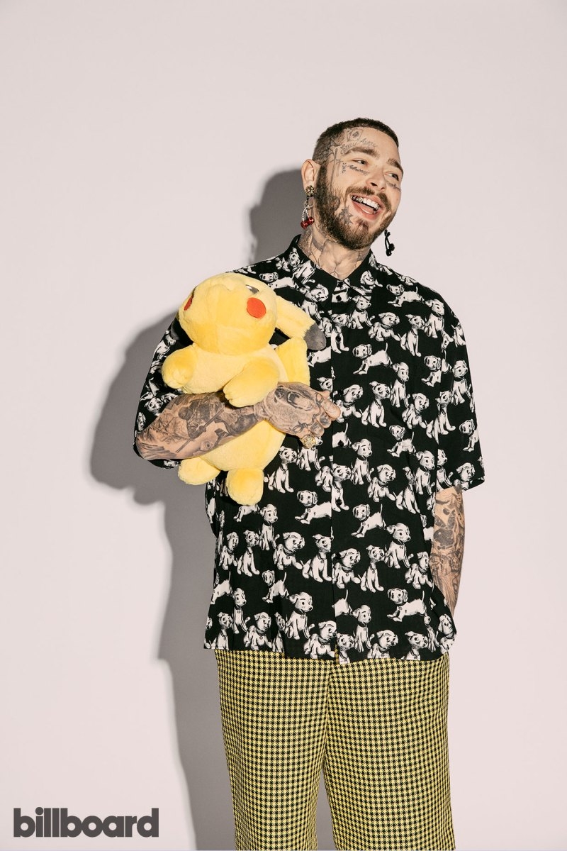 800x1200 Post Malone Photo: Billboard Cover Shoot Pics, Phone