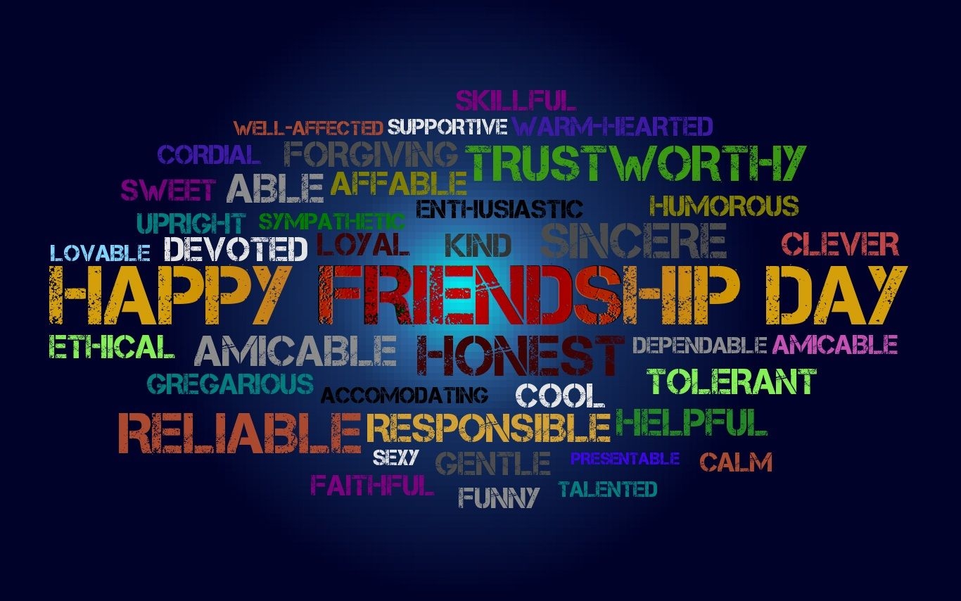 1370x860 Friendship Wallpaper With Quotes. QuotesGram, Desktop