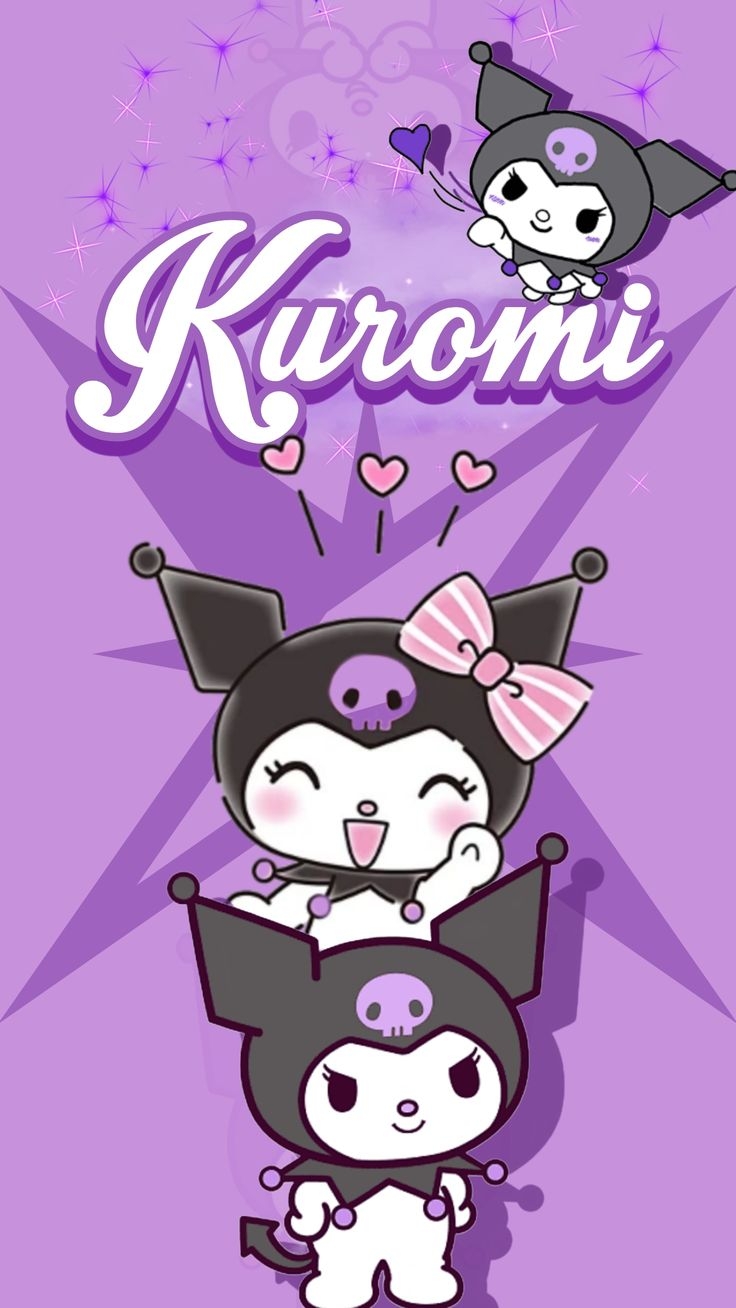 740x1310 Kuromi wallpaper purple. Pink, Phone