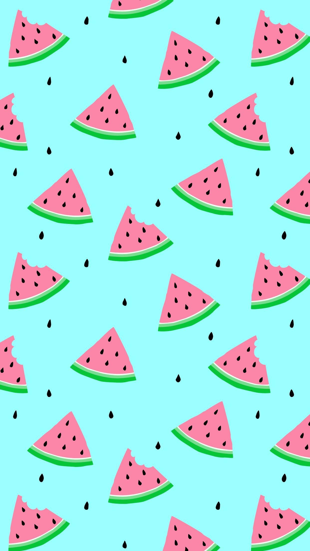 1250x2210 Cartoon Watermelon Wallpaper Free Cartoon Watermelon, Phone