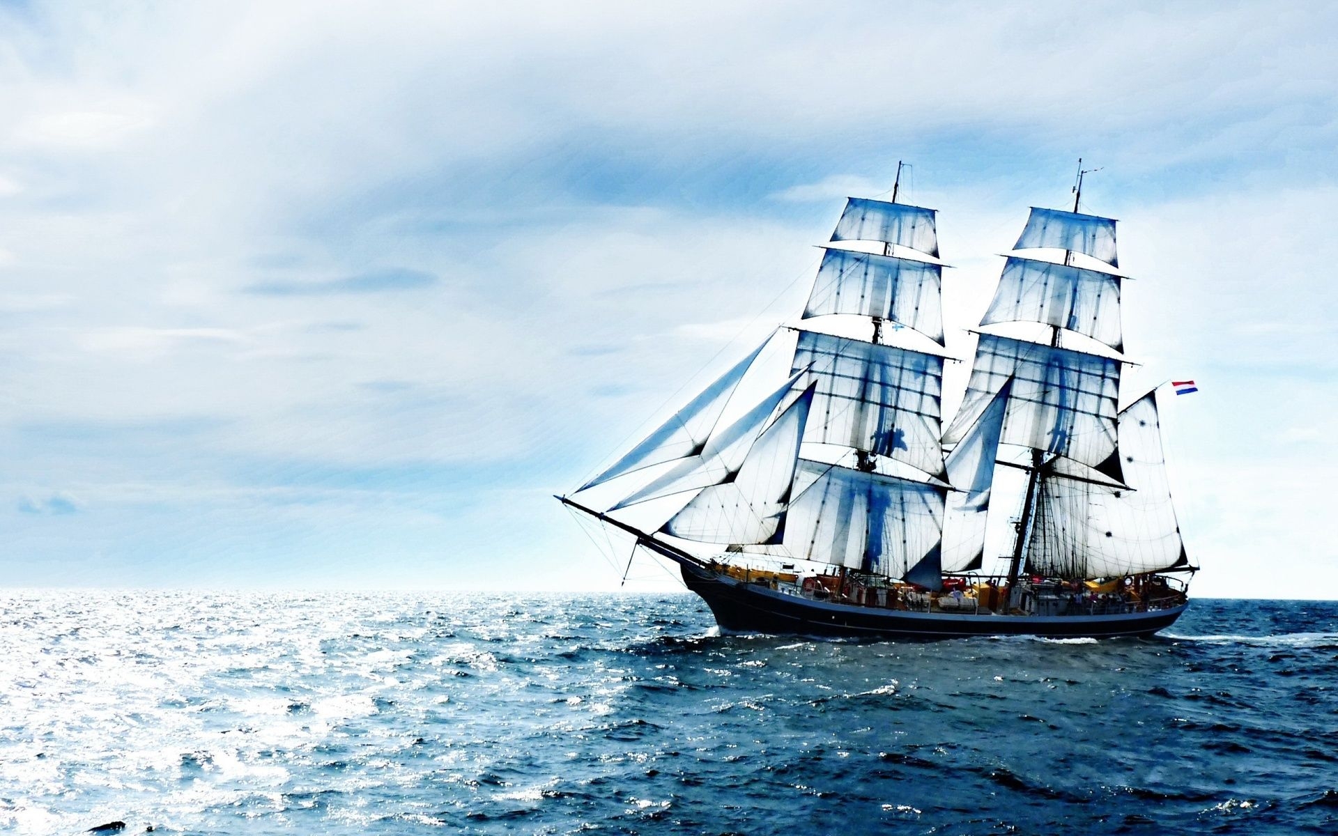 1920x1200 Sailing, ship, wallpaper, Desktop