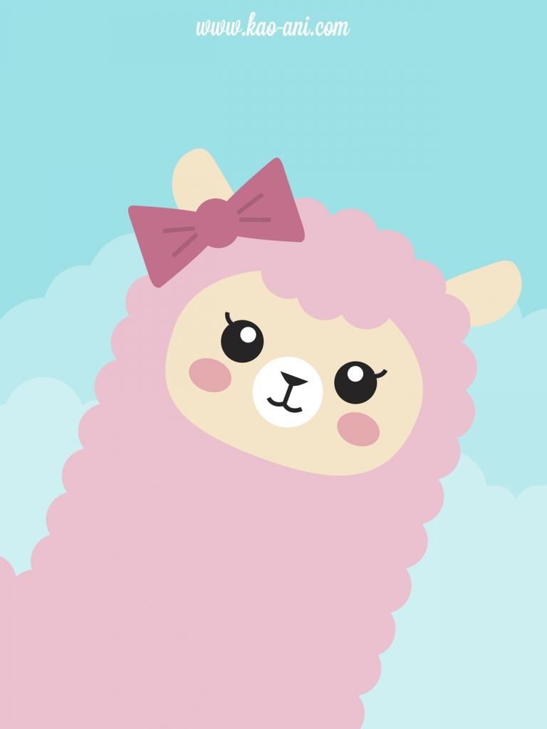 770x1030 Free download iPhone Background Tumblr Cute Alpaca iphone, Phone