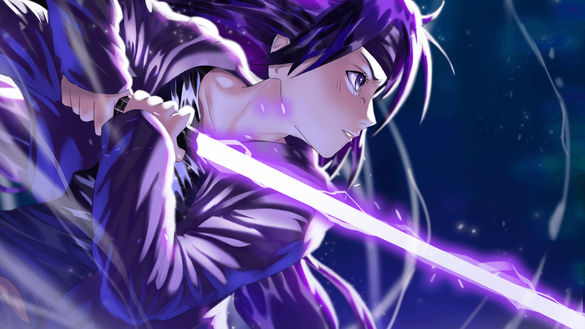 1920x1080 Anime Wallpaper  Purple, Desktop