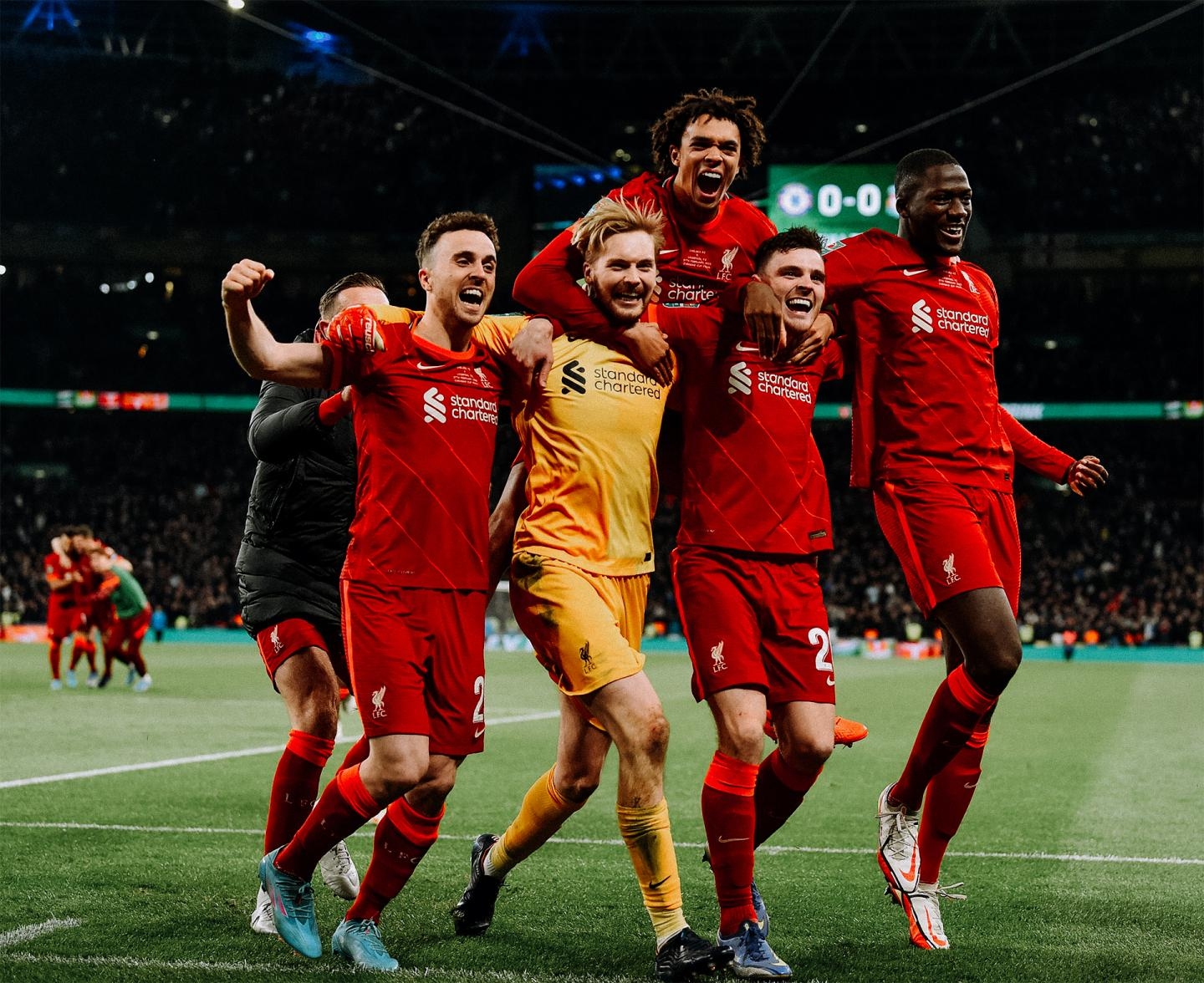 1440x1180 Liverpool FC joyous photo from Liverpool's Carabao Cup triumph, Desktop