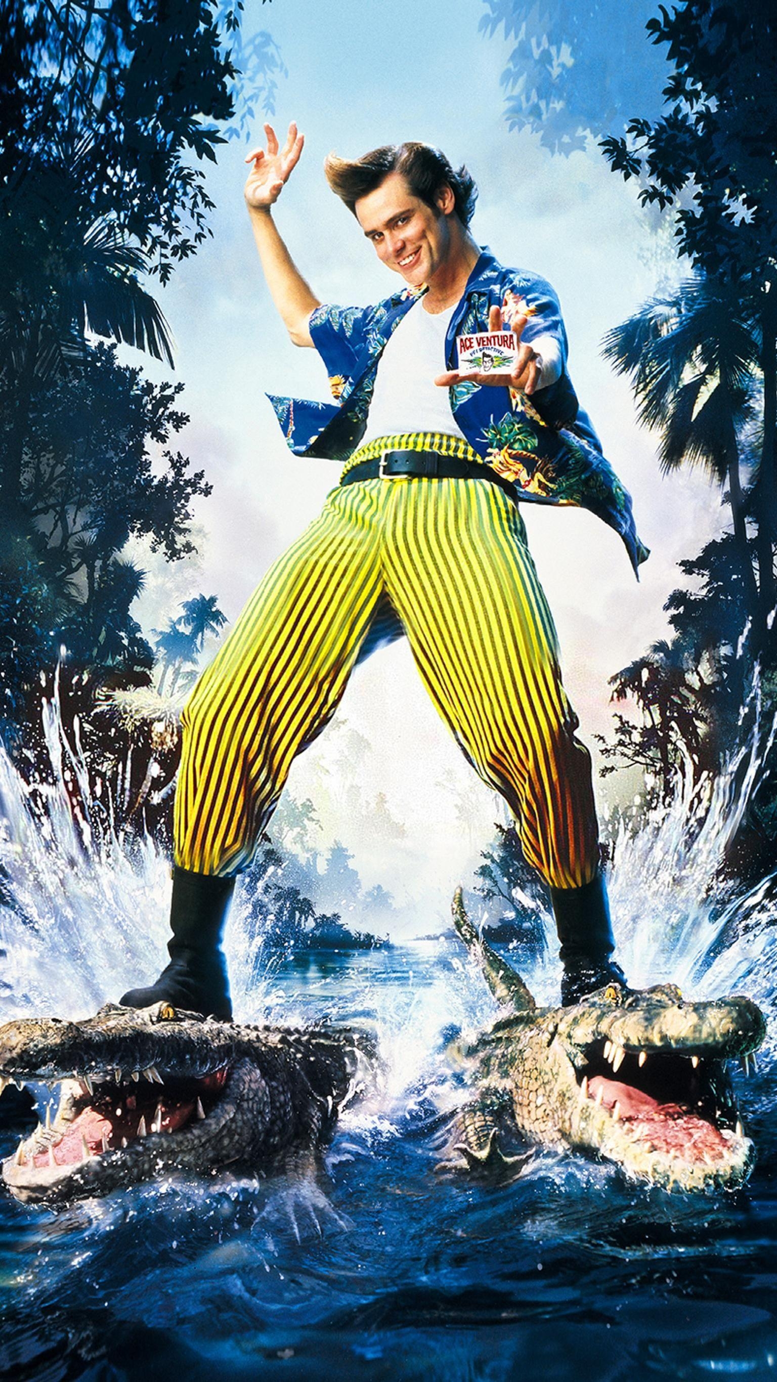 1540x2740 Ace Ventura: When Nature Calls (1995) Phone Wallpaper, Phone