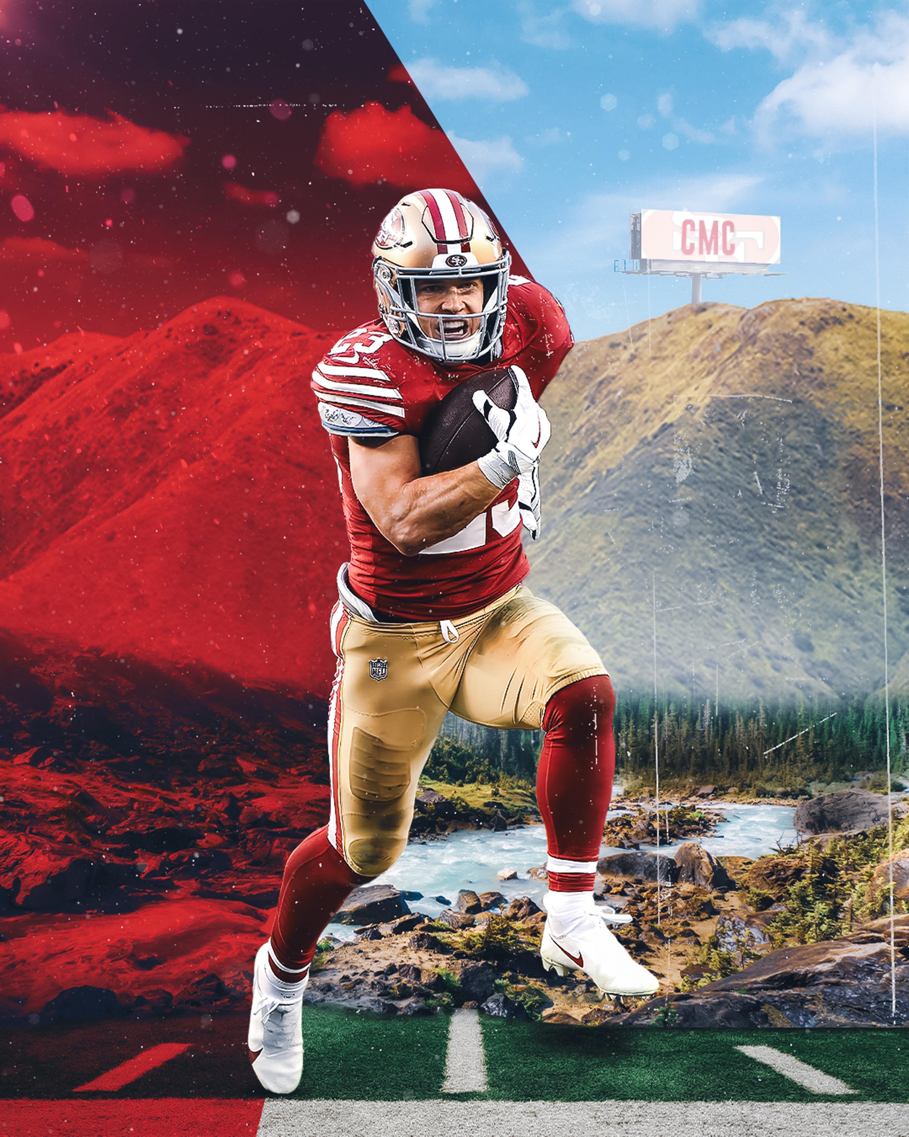 3000x3750 Will McCaffrey score another TD on Sunday? Also hope you like my art! If you'd like it as a wallpaper lmk!, Phone