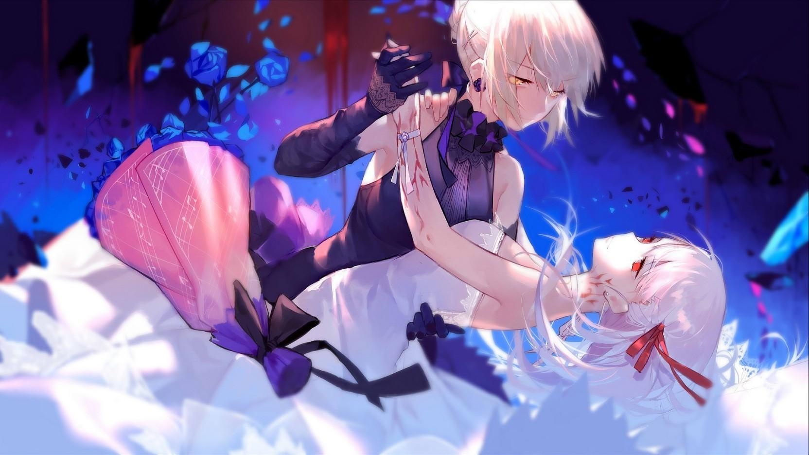 1670x940 Athah Anime Fate Grand Order Fate Series Sakura Matou Saber Alter, Desktop