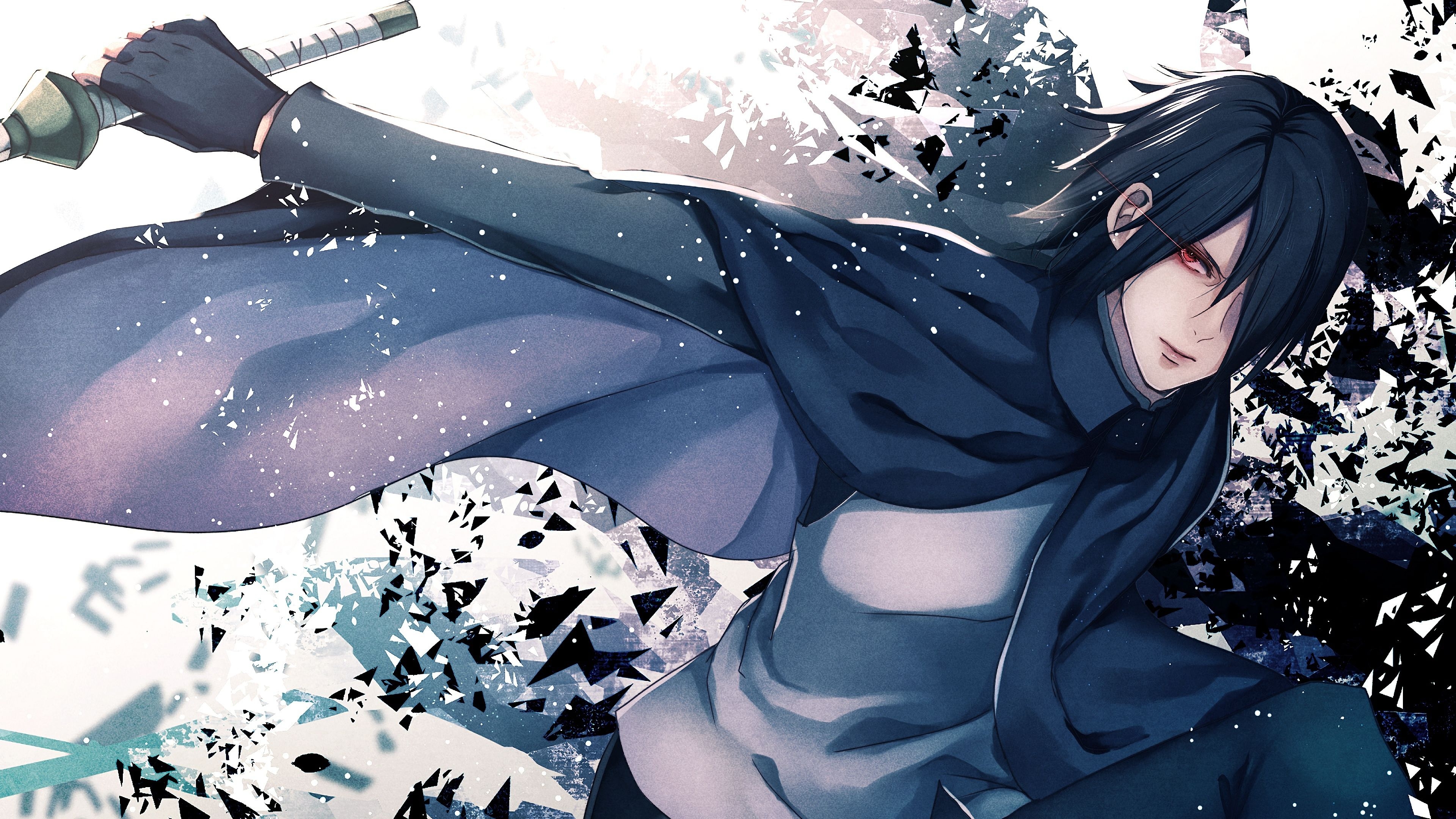 3840x2160 Adult Sasuke Desktop Wallpaper 4K, Desktop