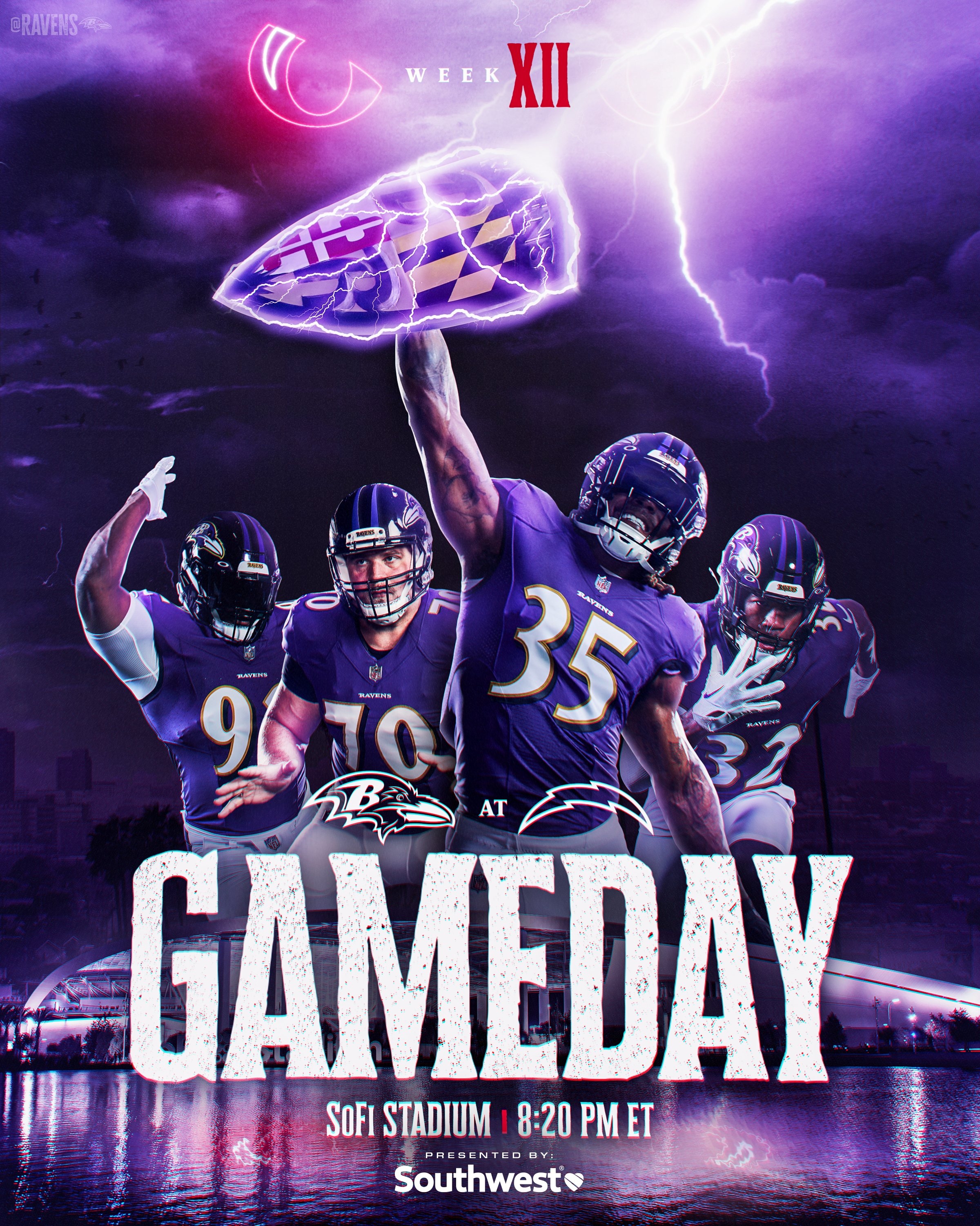 2400x3000 Baltimore Ravens, Phone