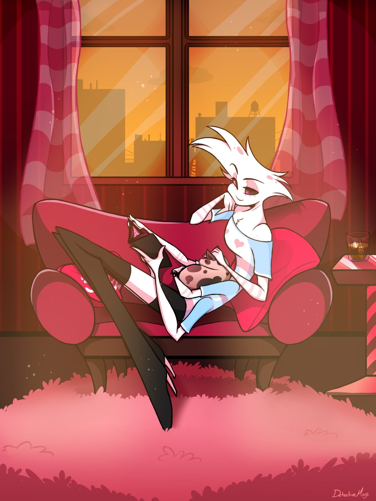 1280x1710 Hazbin Hotel with Sinner's Key, Phone