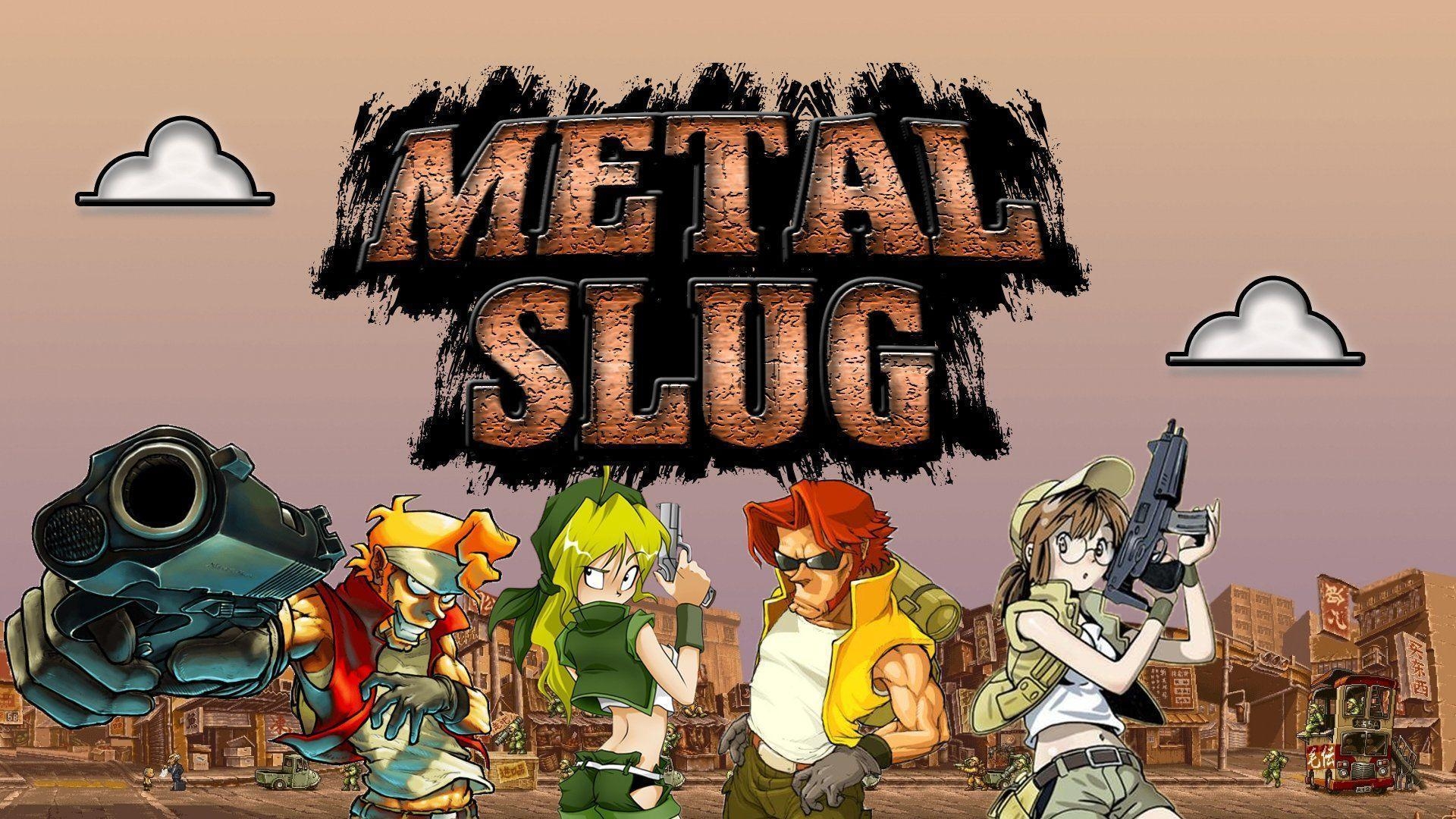 1920x1080 METAL SLUG Metaru Suraggu platform action shooter tps tower, Desktop