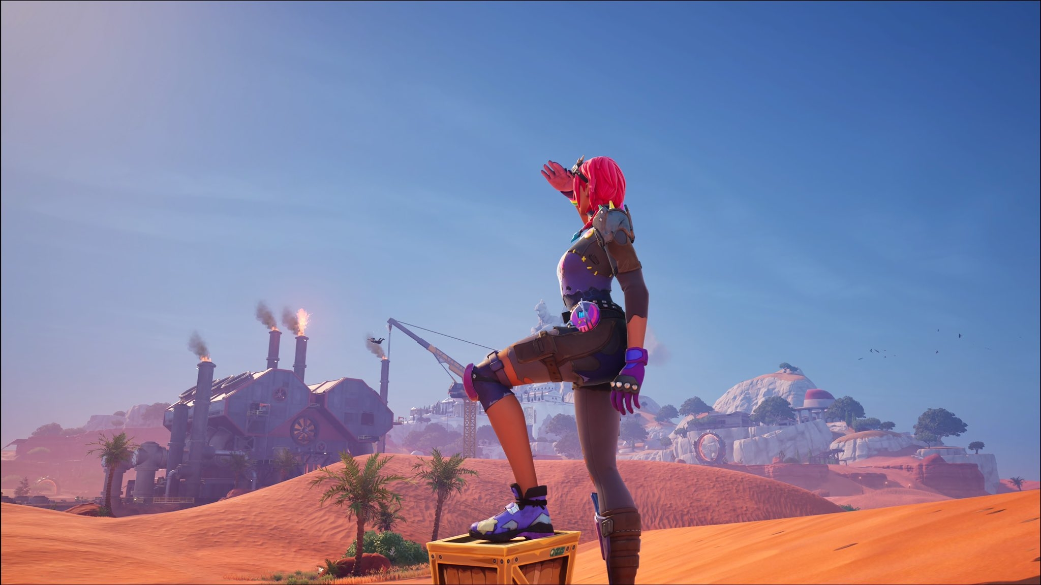 2050x1160 Brite Raider Fortnite wallpaper, Desktop